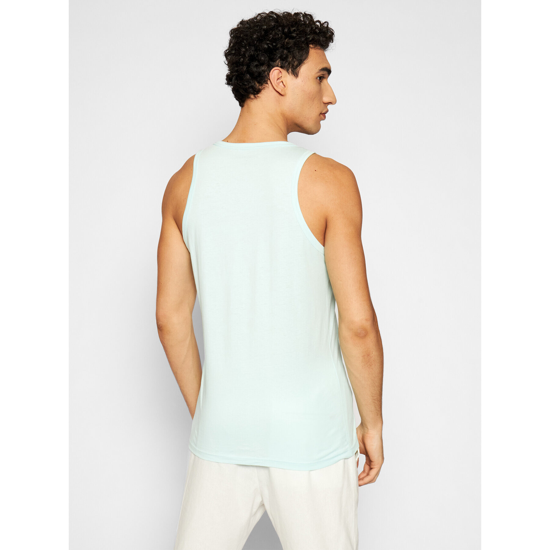 Jack&Jones Tank top Moon 12182341 Verde Regular Fit - Pled.ro