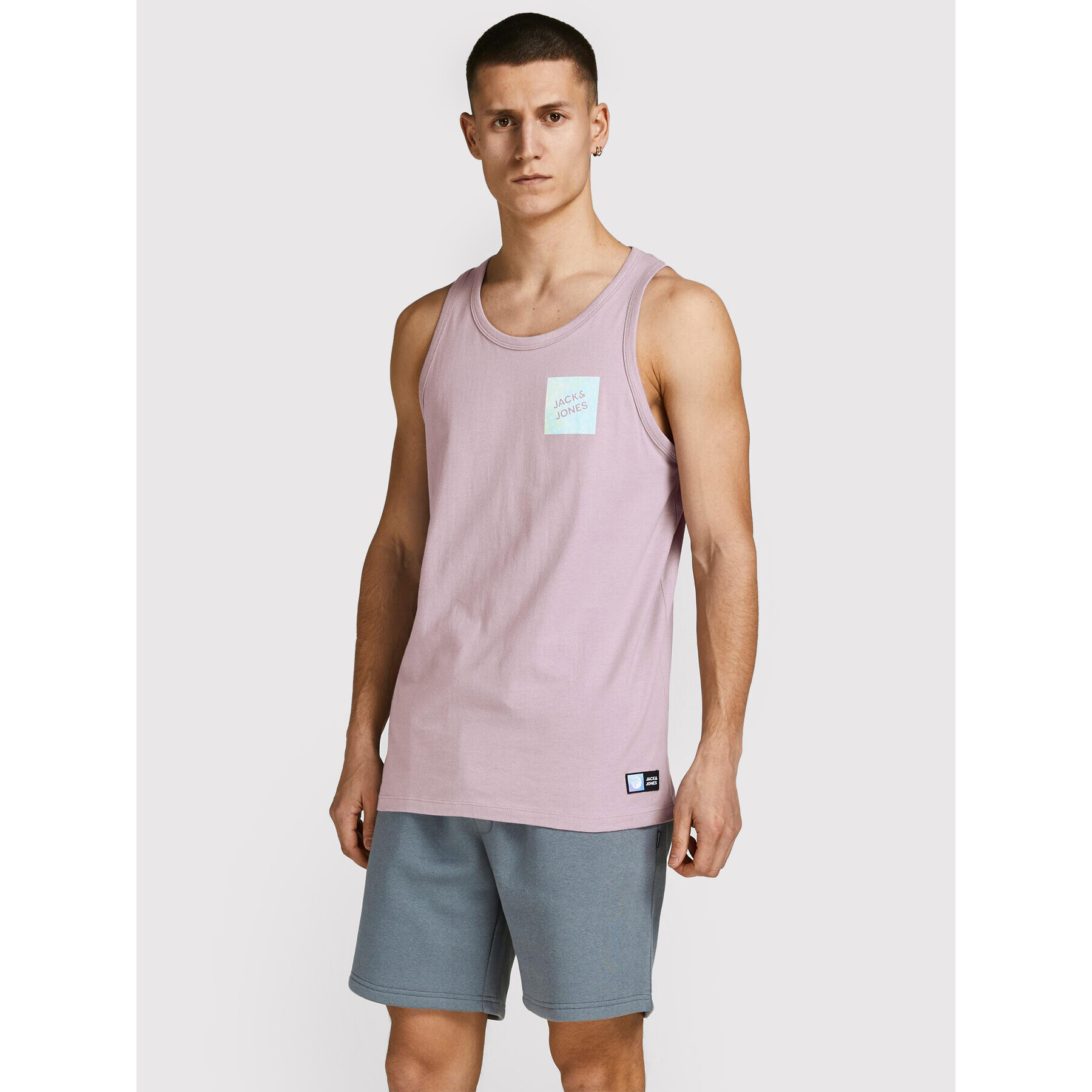 Jack&Jones Tank top Nights 12210316 Violet Regular Fit - Pled.ro