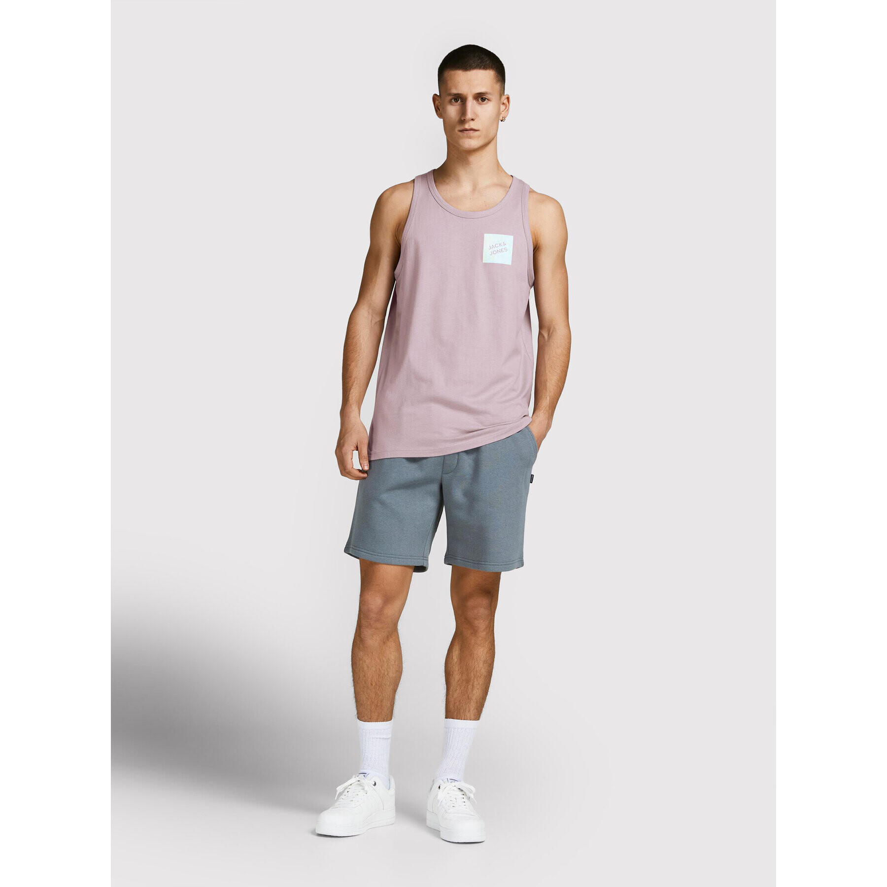 Jack&Jones Tank top Nights 12210316 Violet Regular Fit - Pled.ro