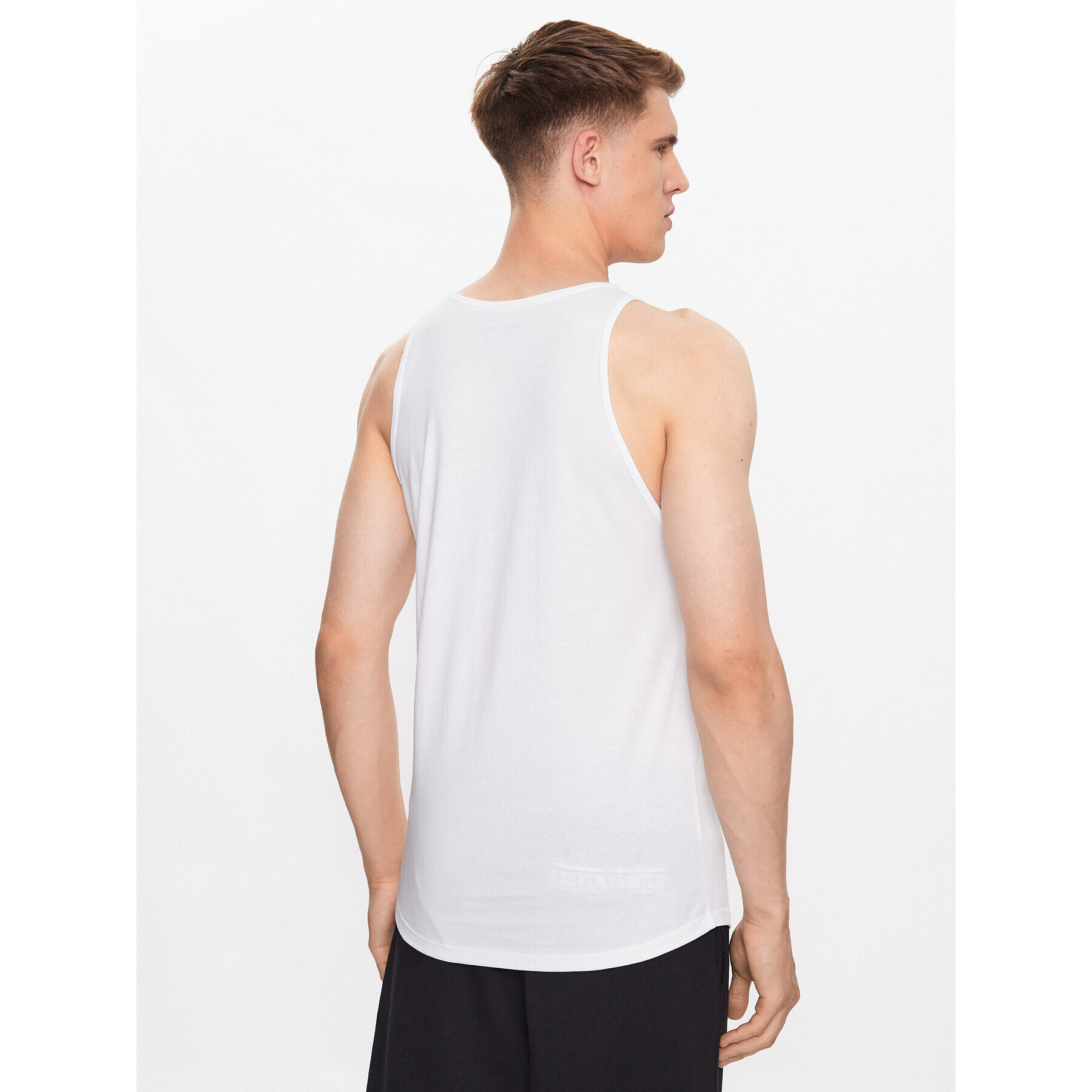 Jack&Jones Tank top Splash 12235520 Alb Standard Fit - Pled.ro