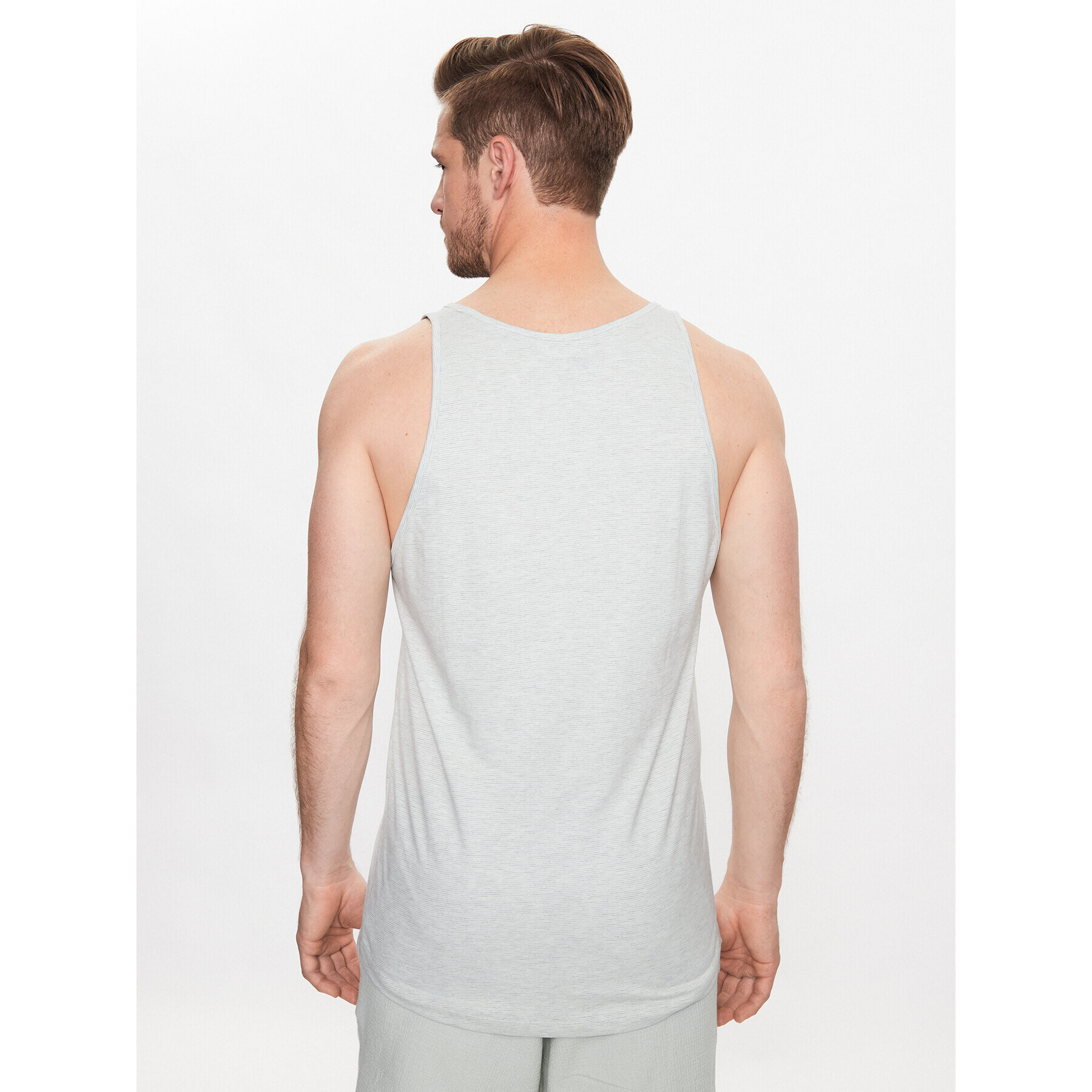 Jack&Jones Tank top Tulum 12234252 Gri Standard Fit - Pled.ro