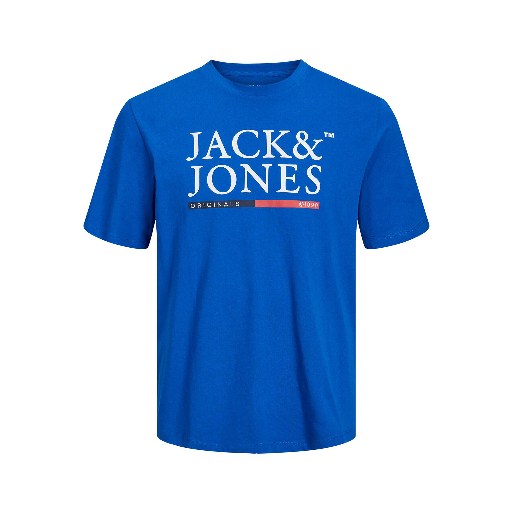 Jack&Jones Tricou 12228542 Albastru Standard Fit - Pled.ro