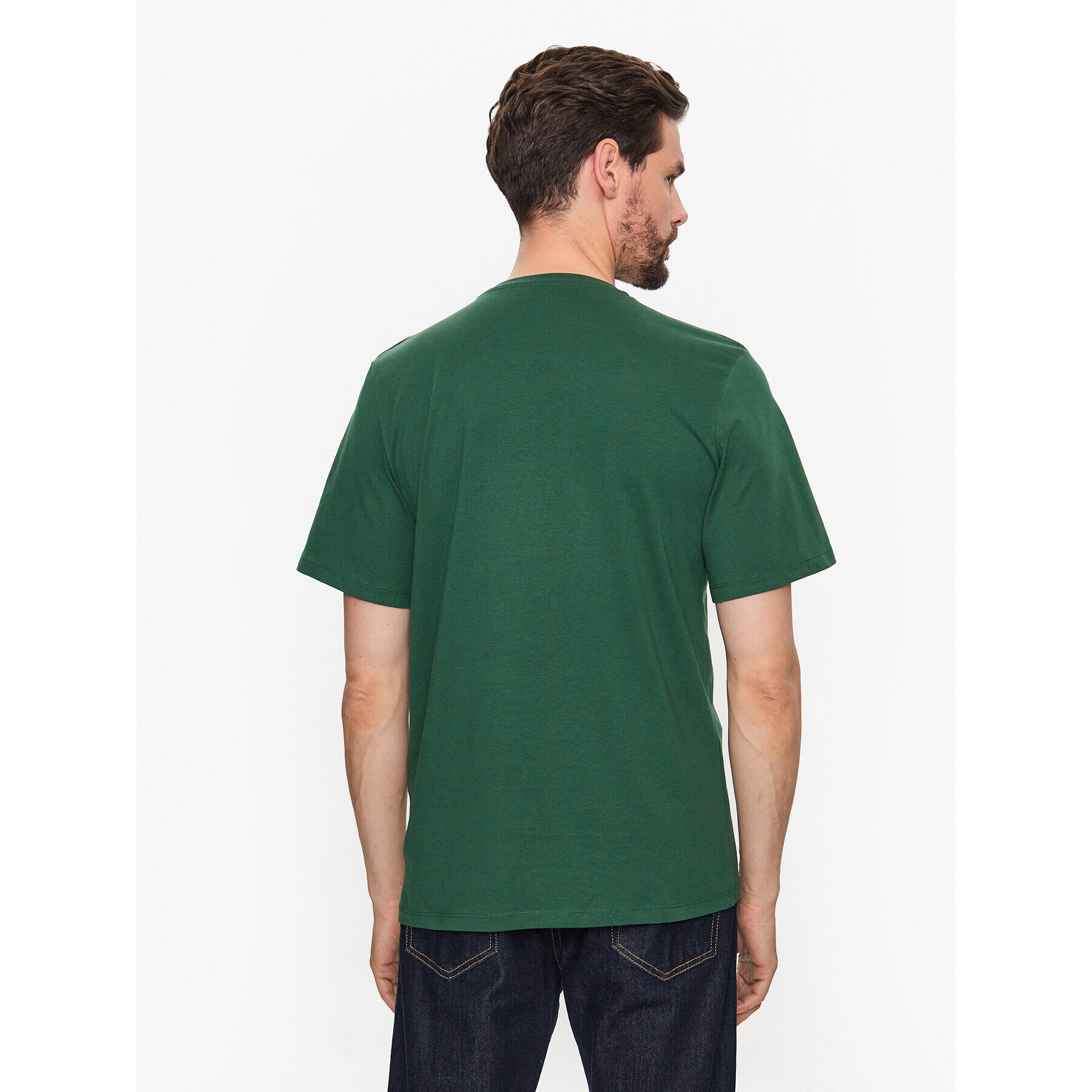 Jack&Jones Tricou Booster 12232997 Verde Standard Fit - Pled.ro