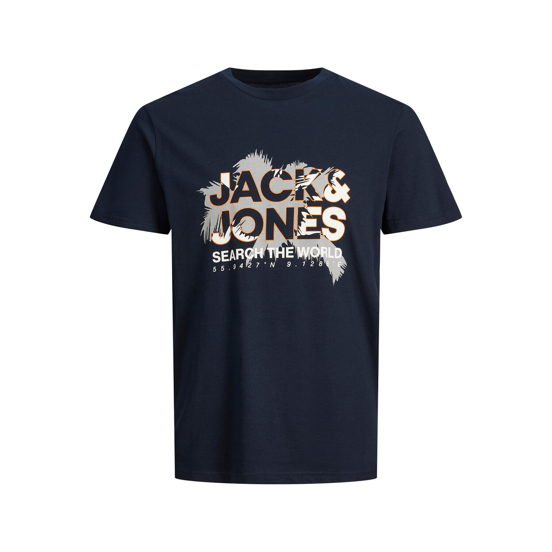 Jack&Jones Tricou Marina 12233600 Bleumarin Standard Fit - Pled.ro