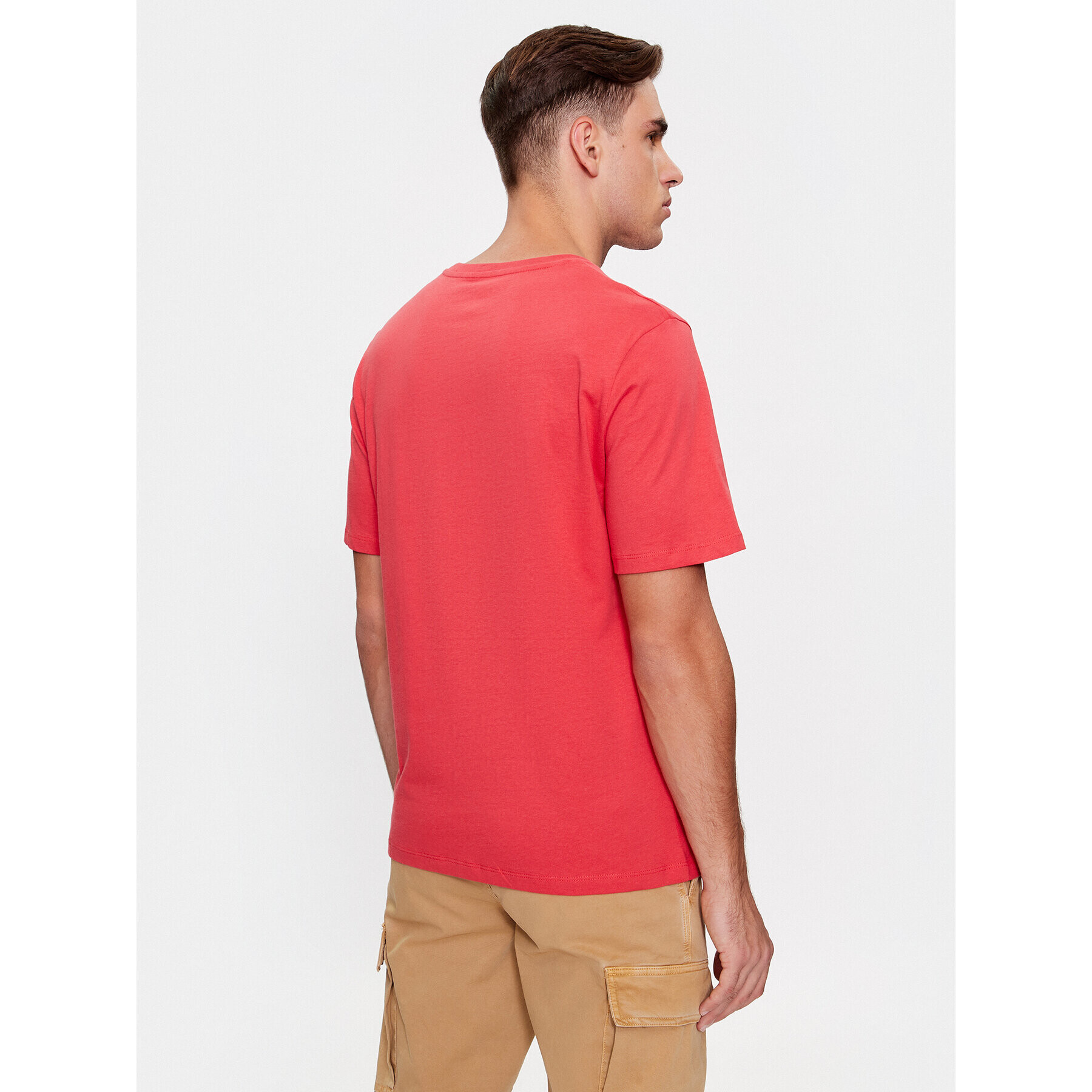 Jack&Jones Tricou 12246605 Roșu Standard Fit - Pled.ro