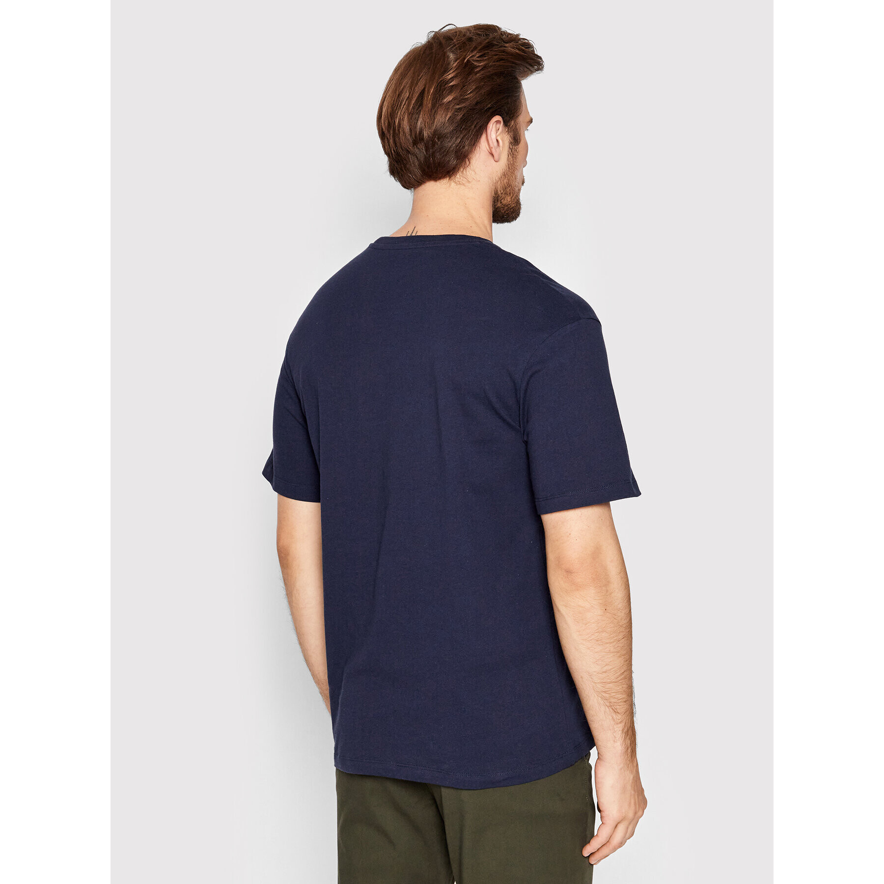 Jack&Jones Tricou Air Club 12212561 Bleumarin Relaxed Fit - Pled.ro