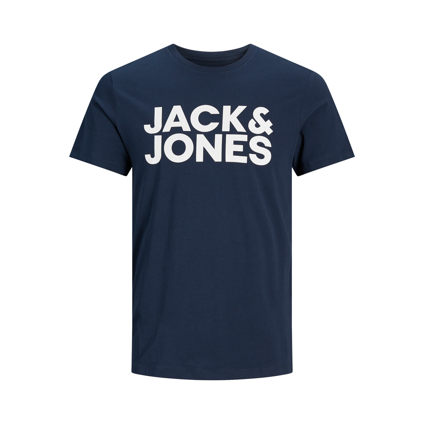 Jack&Jones Tricou Corp 12151955 Bleumarin Slim Fit - Pled.ro