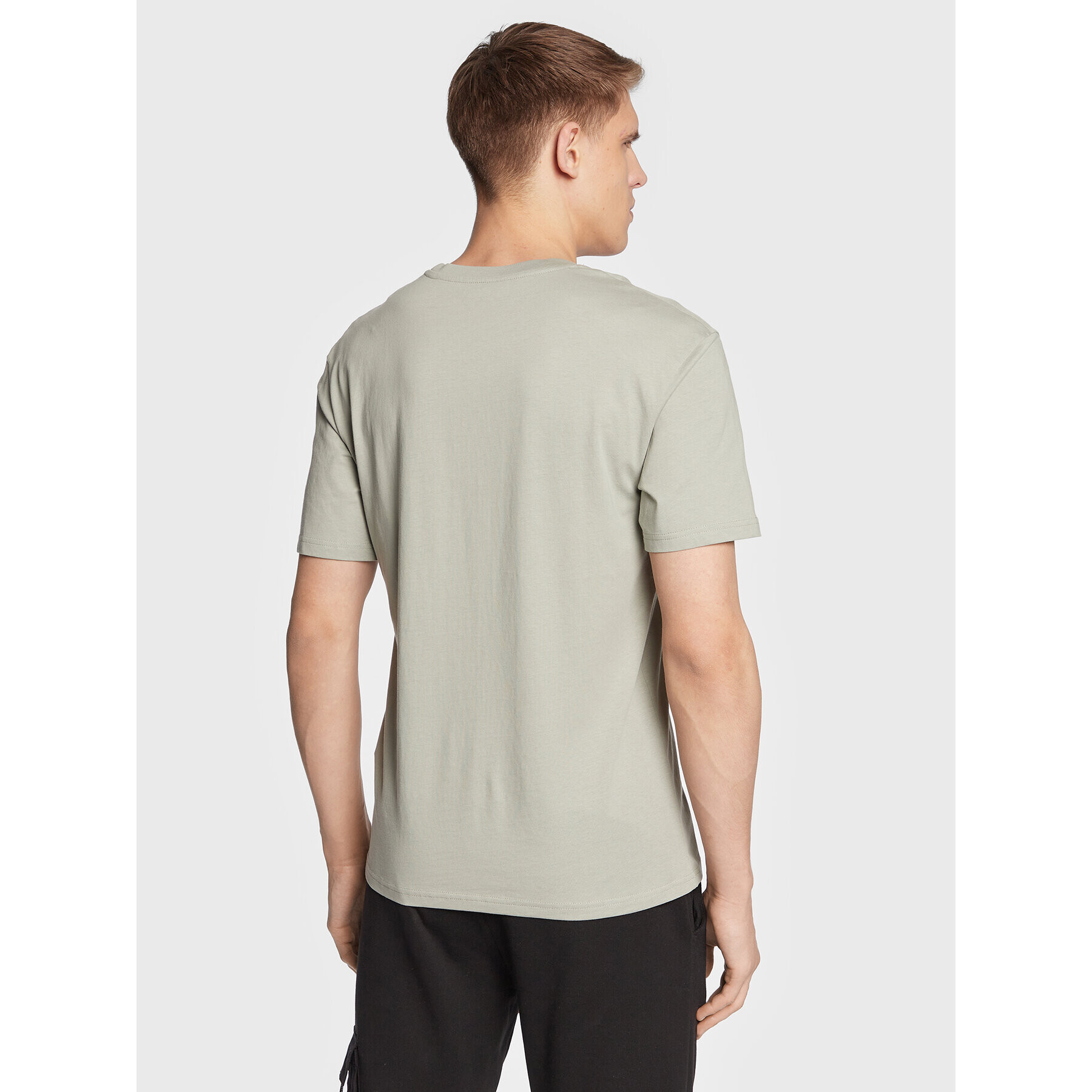 Jack&Jones Tricou Felix 12224600 Verde Regular Fit - Pled.ro