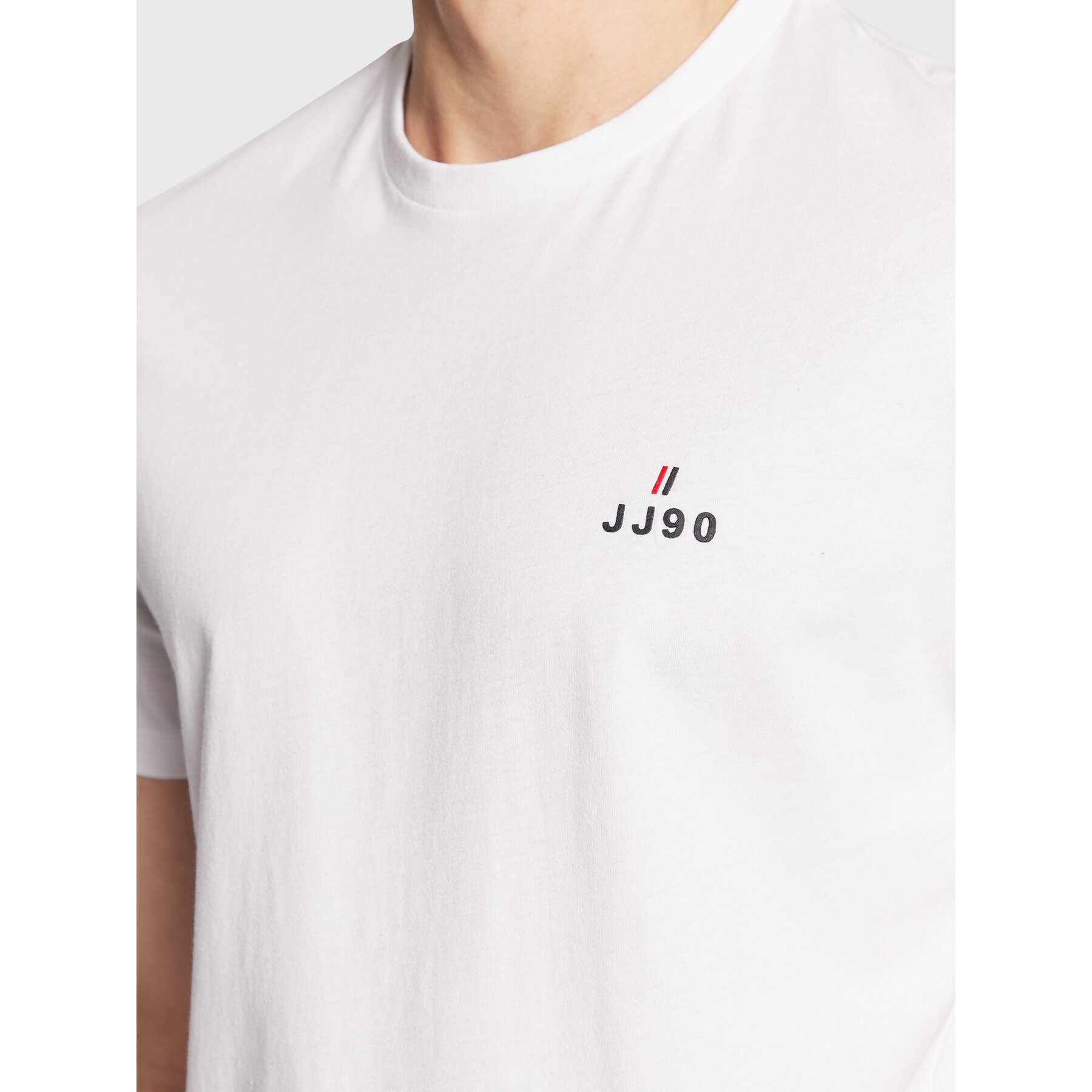 Jack&Jones Tricou Joe 12221199 Alb Regular Fit - Pled.ro