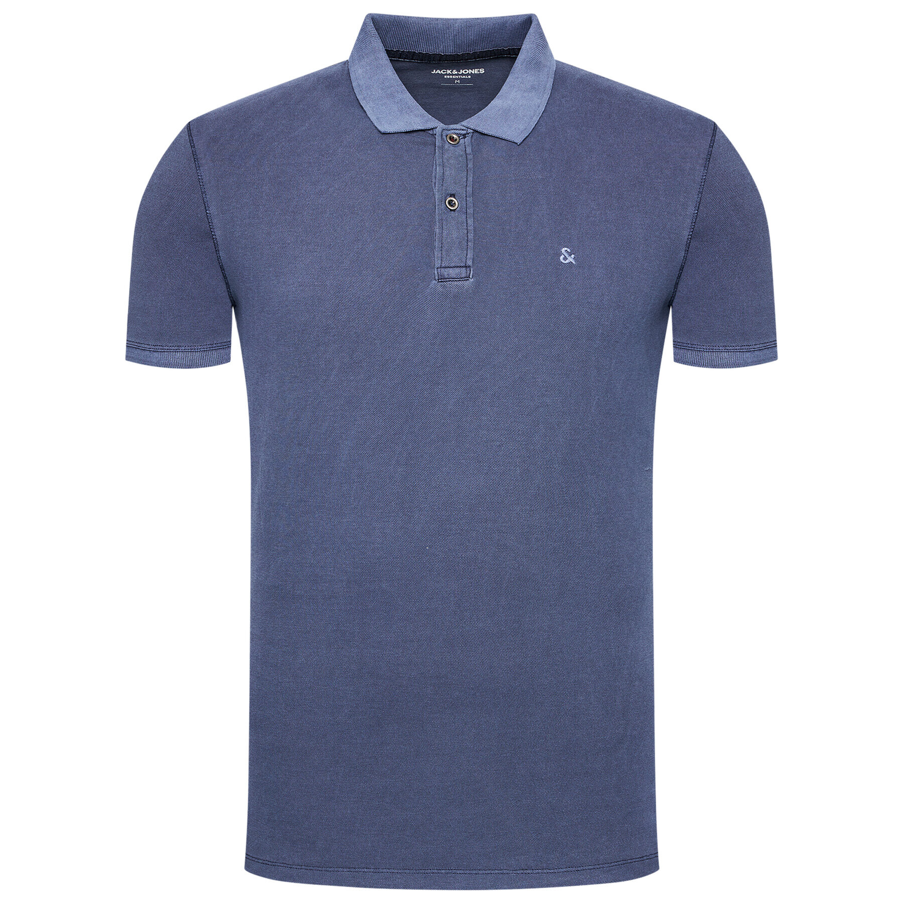 Jack&Jones Tricou polo Washed Polo 12180890 Bleumarin Slim Fit - Pled.ro