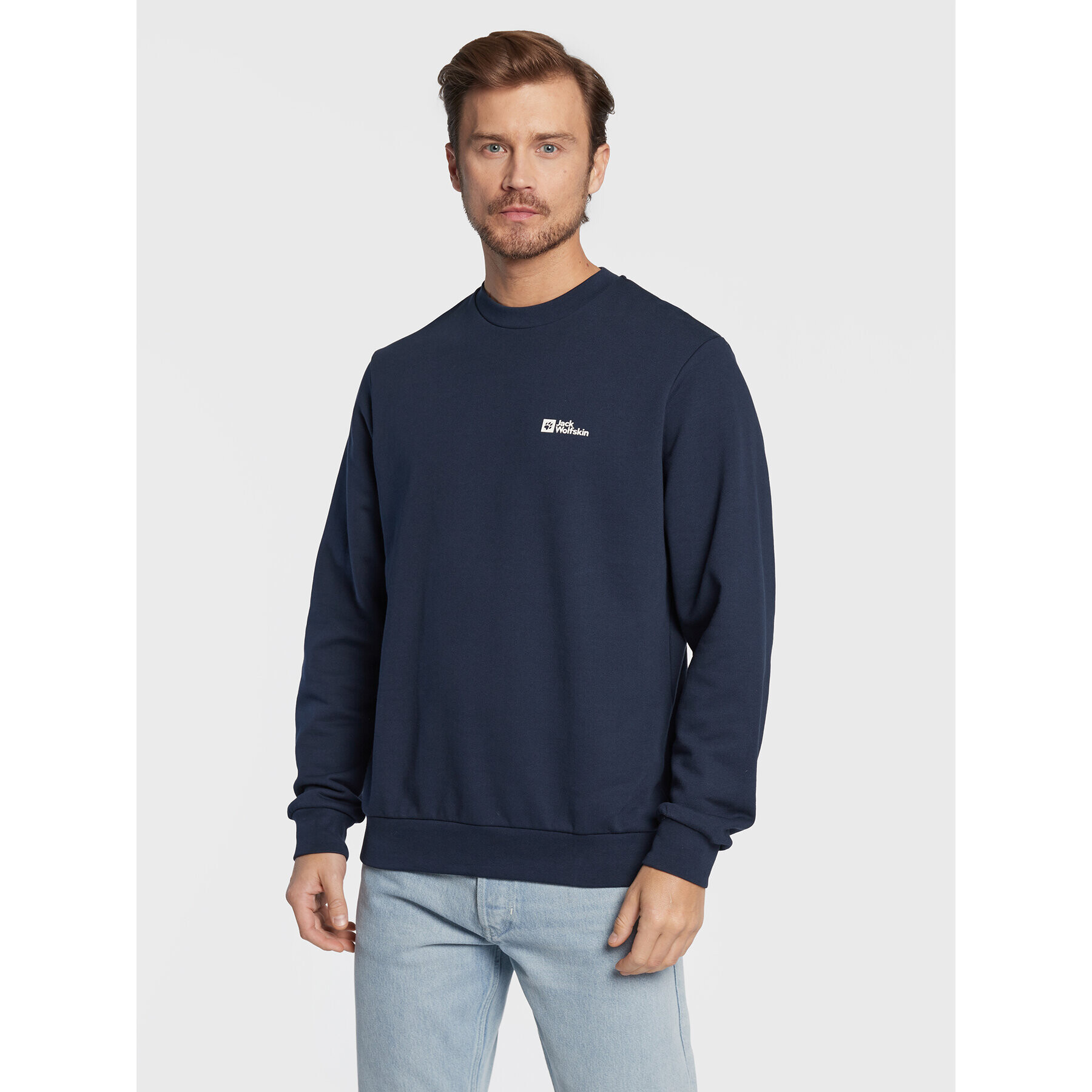 Jack Wolfskin Bluză Essential 1710212 Bleumarin Regular Fit - Pled.ro