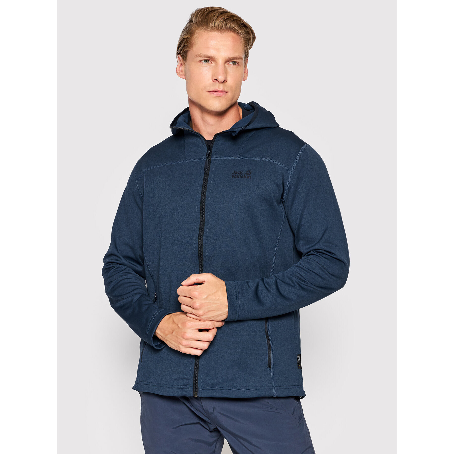 Jack Wolfskin Bluză tehnică Horizon 1708411 Bleumarin Regular Fit - Pled.ro