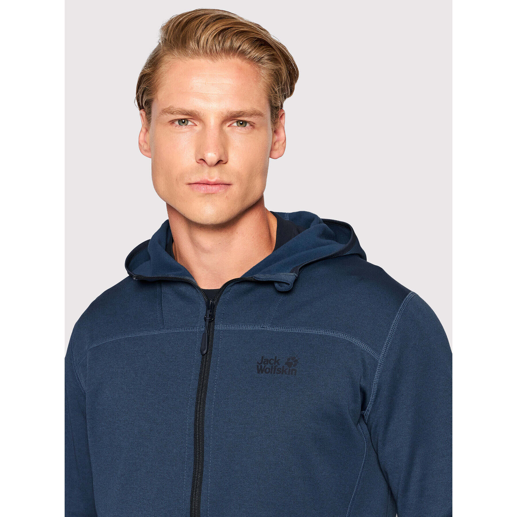 Jack Wolfskin Bluză tehnică Horizon 1708411 Bleumarin Regular Fit - Pled.ro