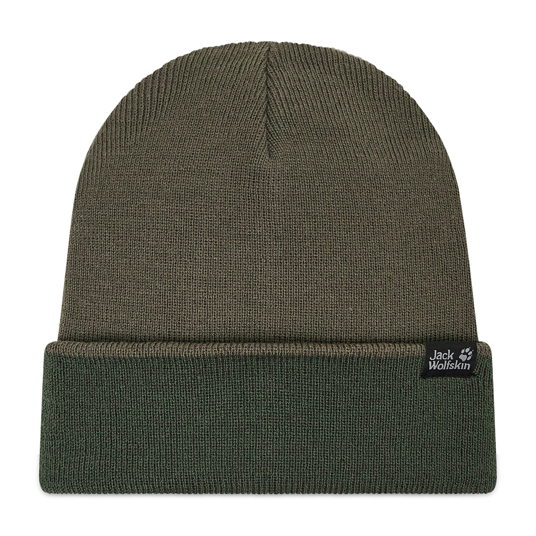 Jack Wolfskin Căciulă Rib Hat 1903891-4690 Verde - Pled.ro