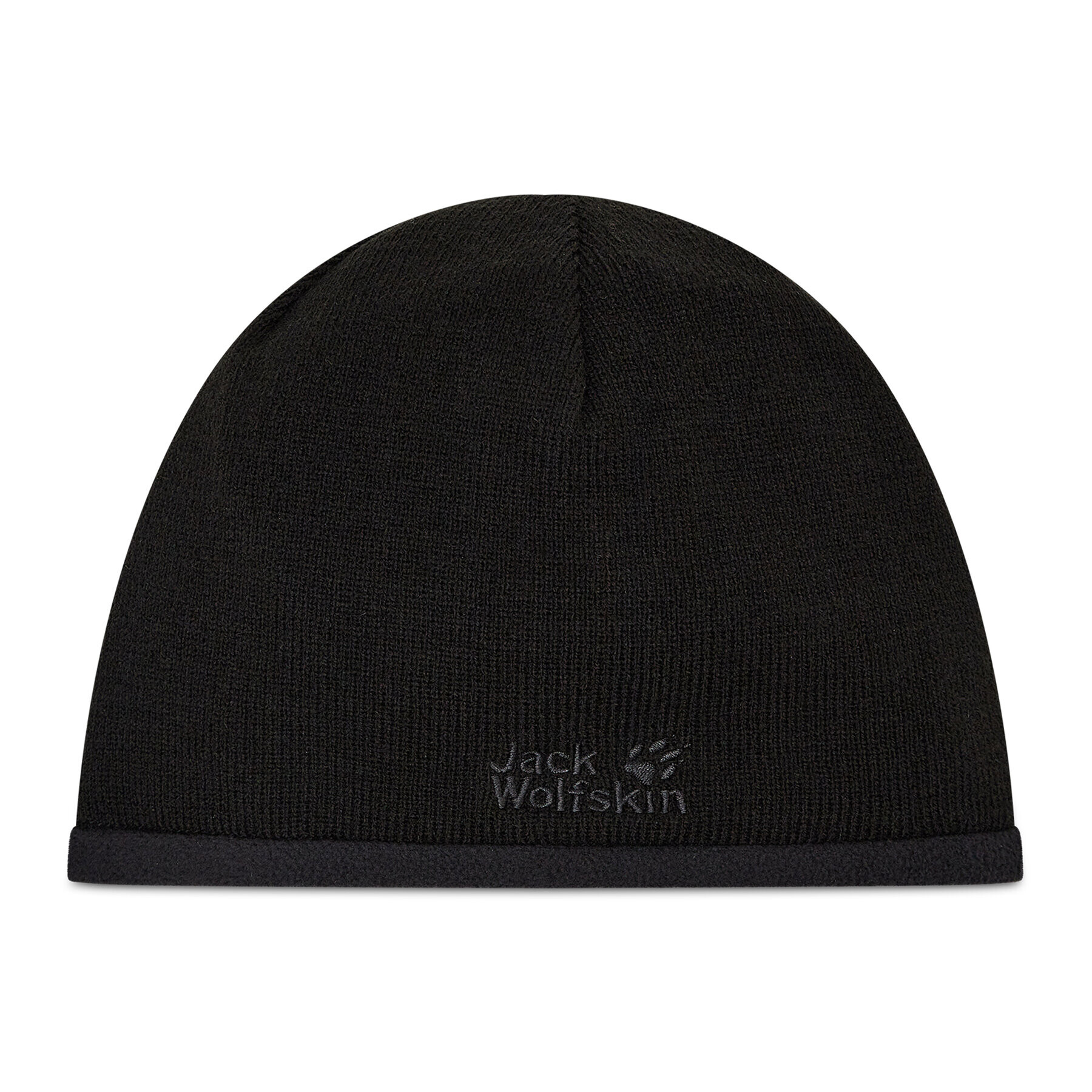 Jack Wolfskin Căciulă Stormlock Logo Knit Cap 1910371-6000 Negru - Pled.ro