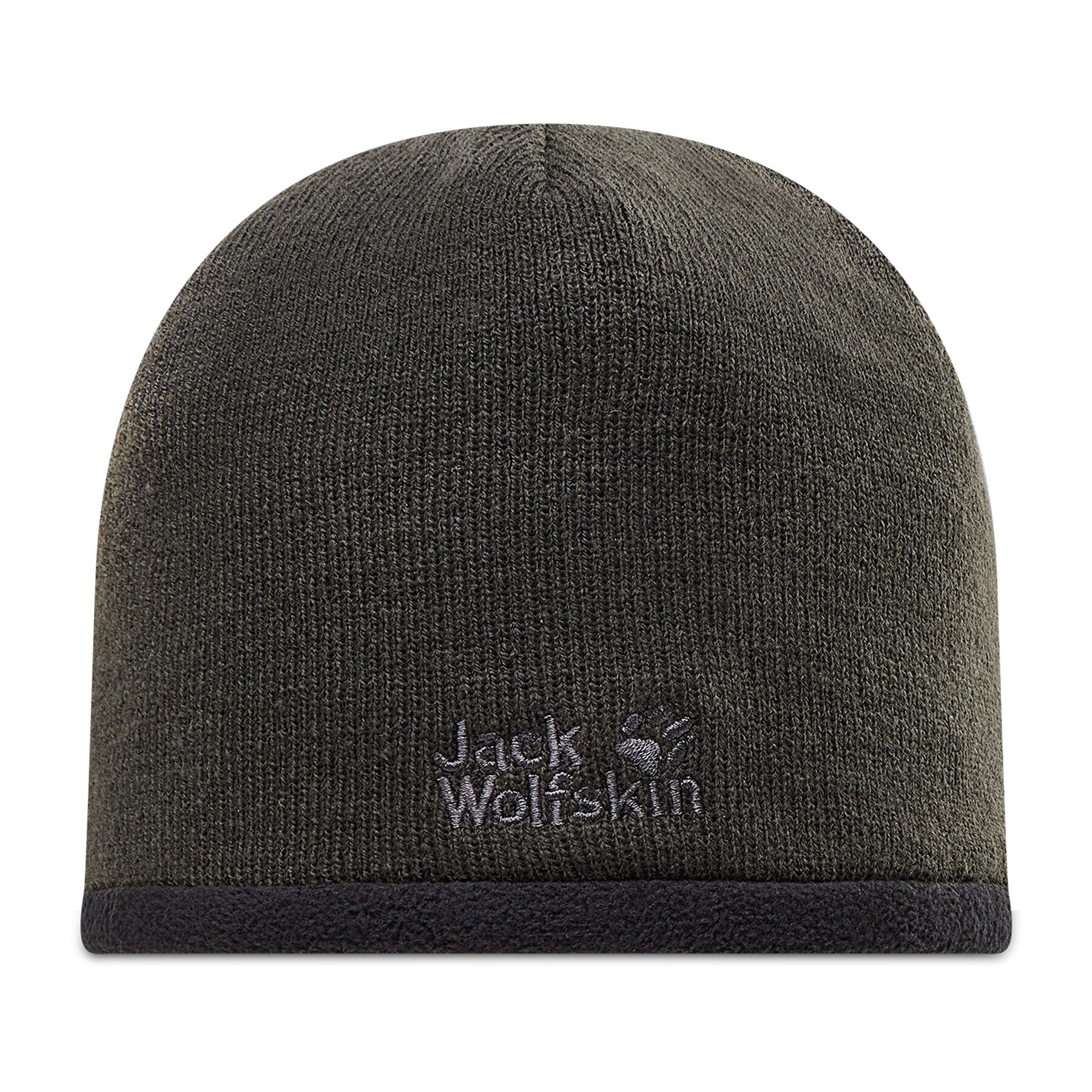 Jack Wolfskin Căciulă Stormlock Logo Knit Cap 1910371-6350 Gri - Pled.ro