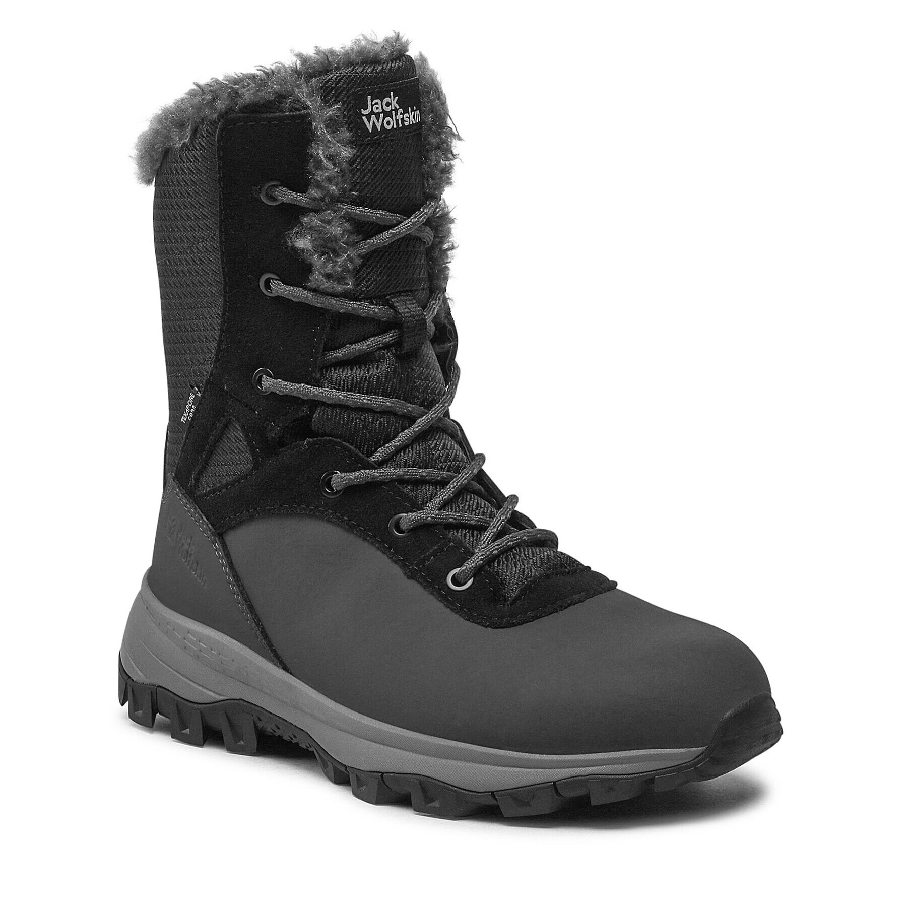 Jack Wolfskin Cizme de zăpadă Everquest Texapore Snow High W 4053601 Negru - Pled.ro