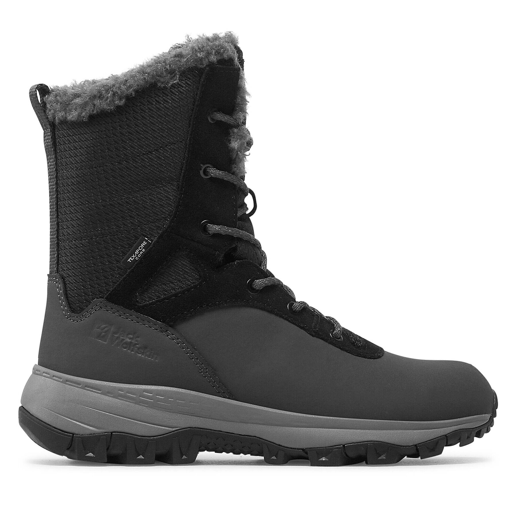 Jack Wolfskin Cizme de zăpadă Everquest Texapore Snow High W 4053601 Negru - Pled.ro