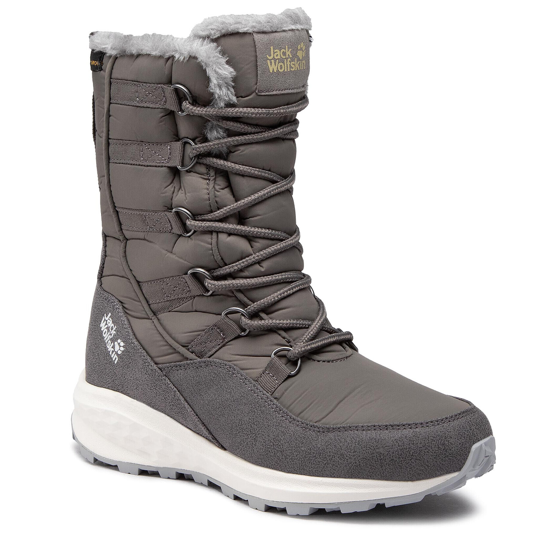 Jack Wolfskin Cizme de zăpadă Nevada Texapore High W 4035801 Gri - Pled.ro