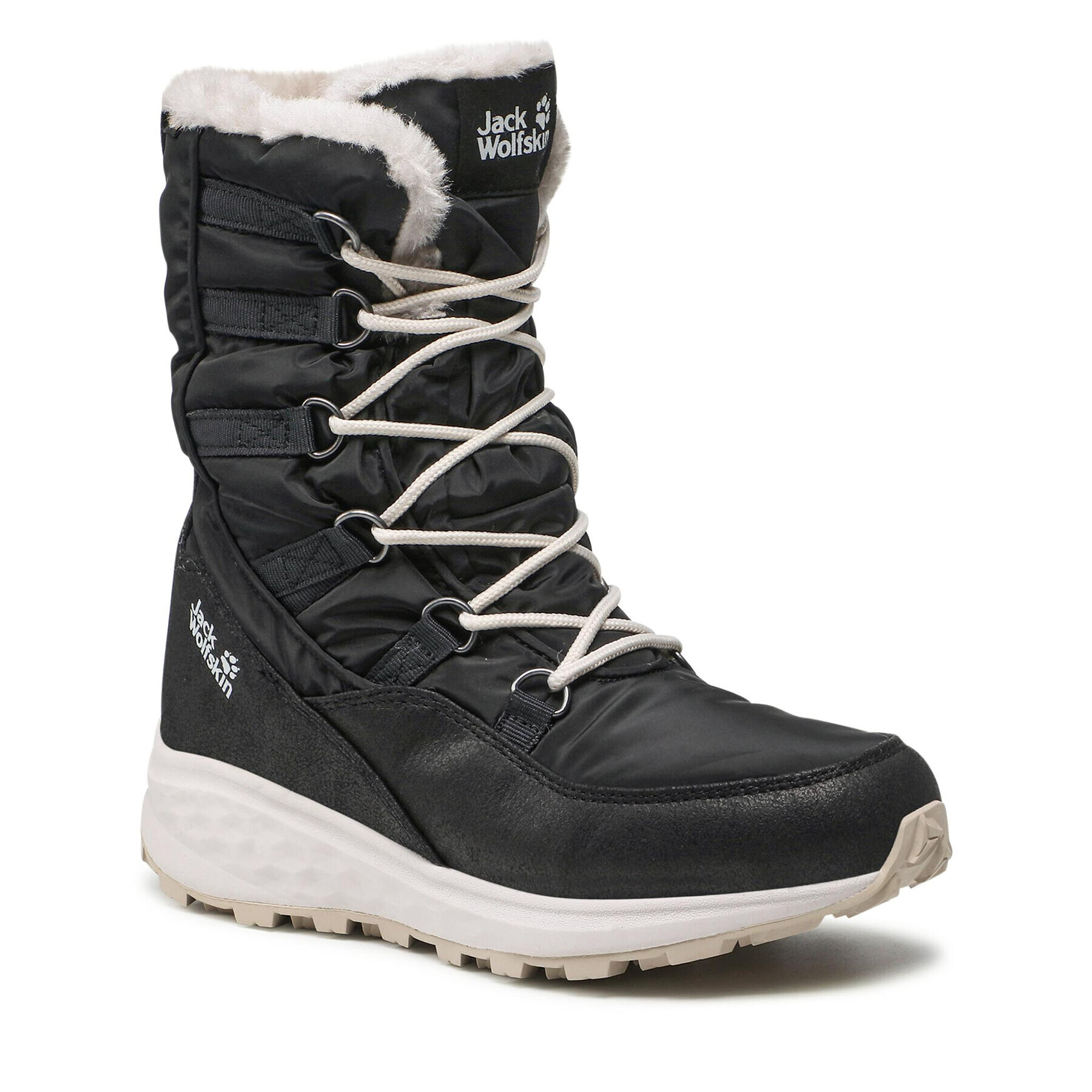 Jack Wolfskin Cizme de zăpadă Nevada Texapore High W 4035801 Negru - Pled.ro