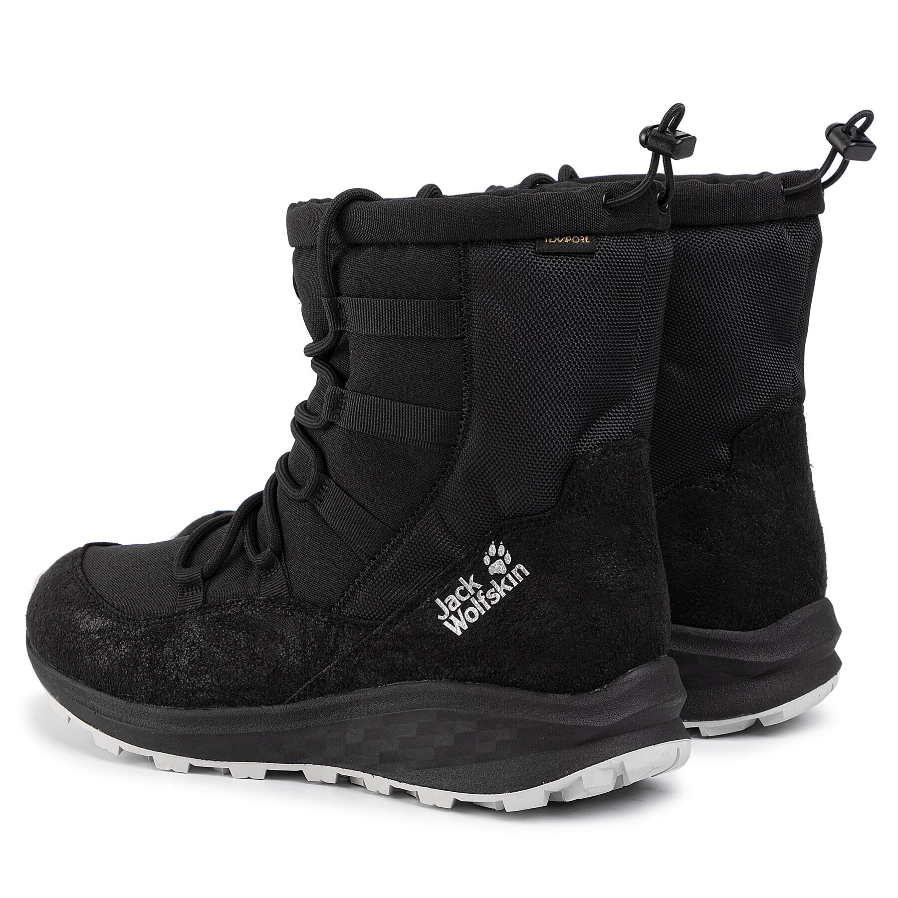 Jack Wolfskin Cizme de zăpadă Nevada Texapore Mid W 4035811 Negru - Pled.ro