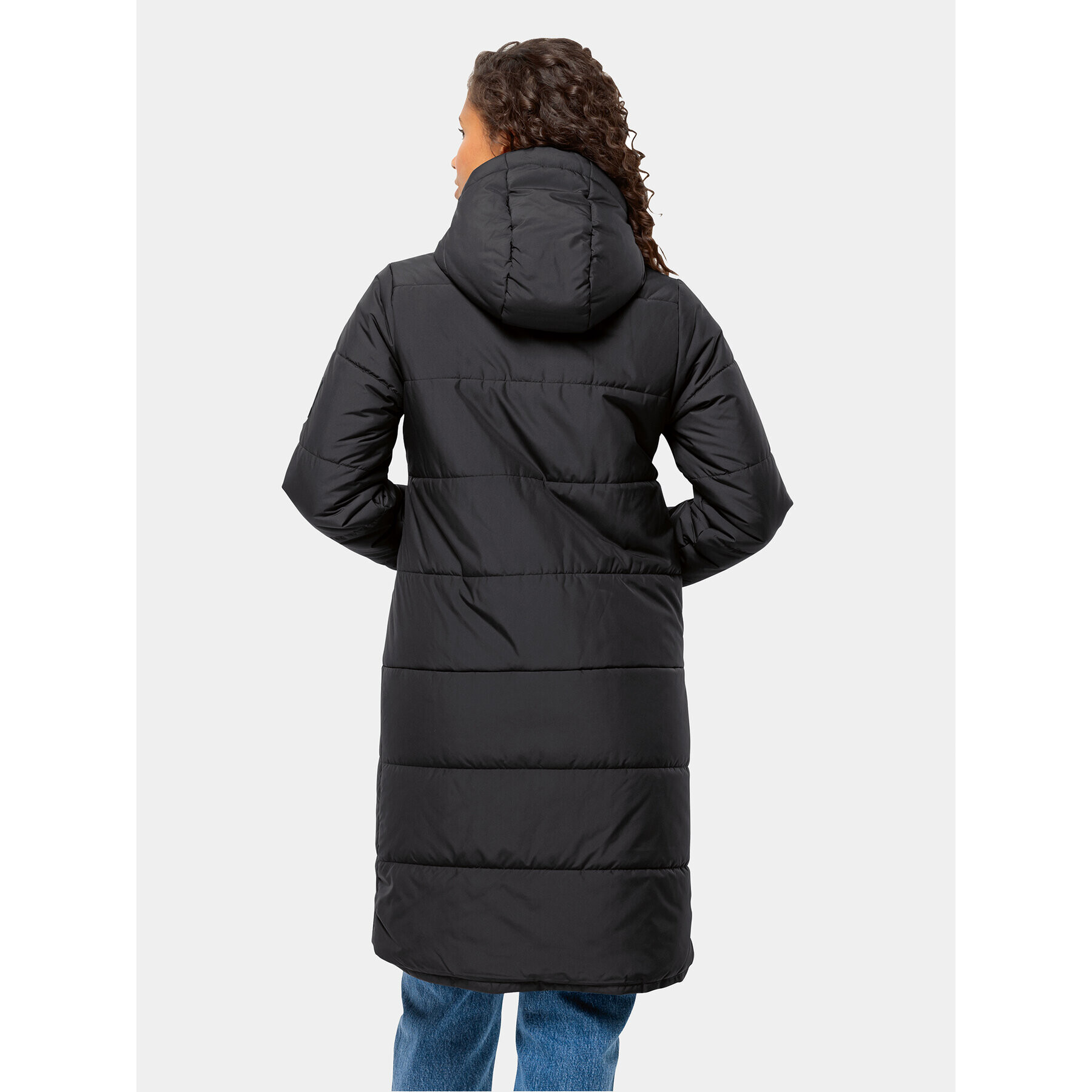 Jack Wolfskin Geacă de iarnă Deutzer Coat 1207501 Negru Regular Fit - Pled.ro