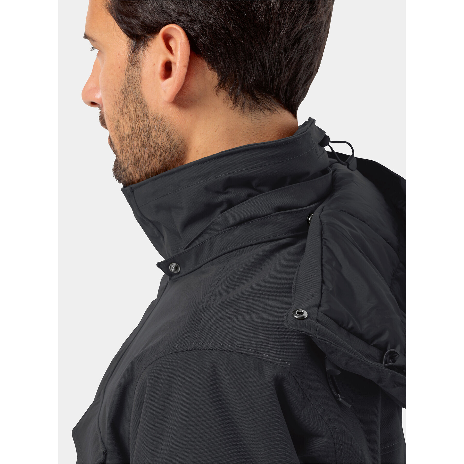 Jack Wolfskin Geacă de iarnă Glacier Canyon Parka 1107674 Negru Regular Fit - Pled.ro