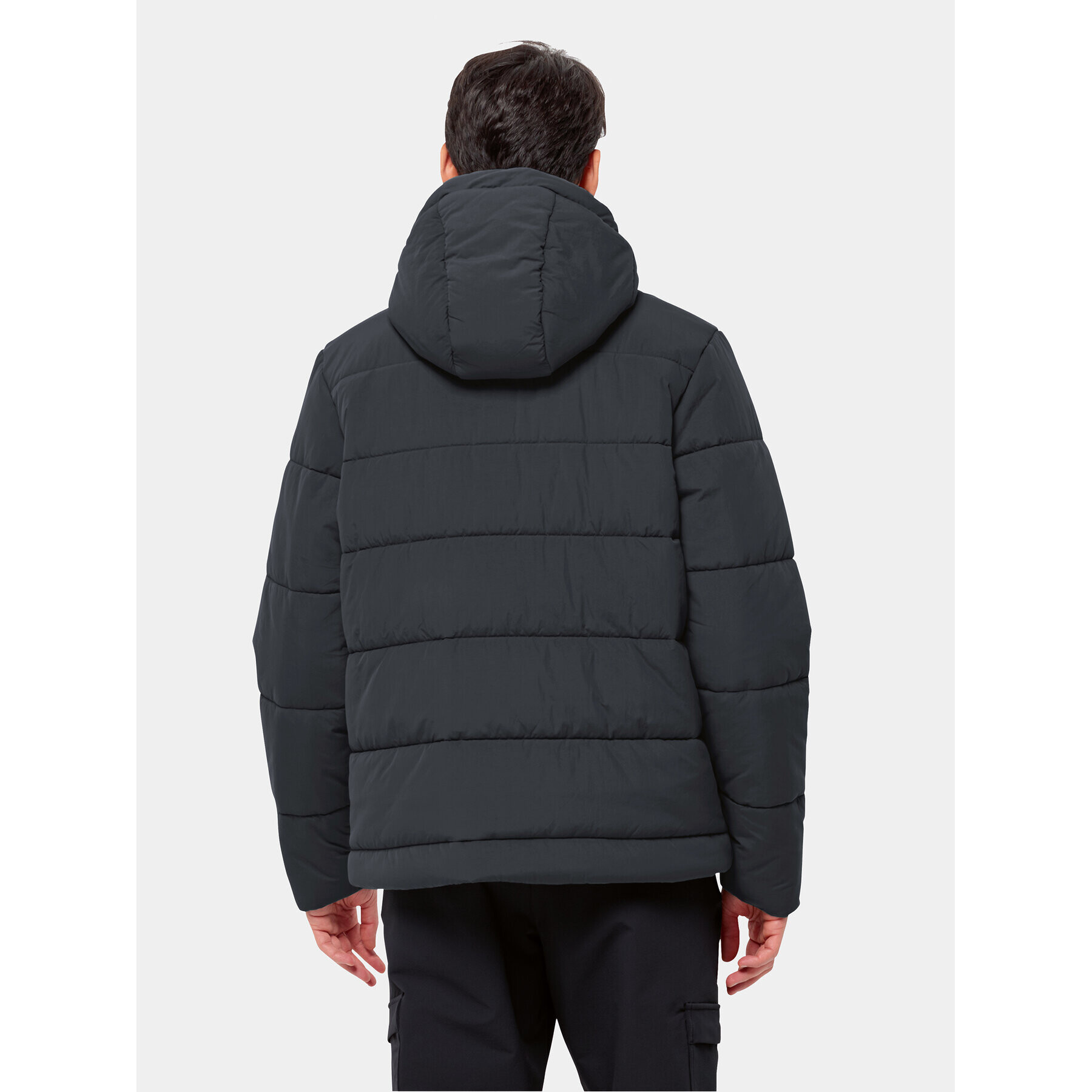 Jack Wolfskin Geacă de iarnă Karolinger Jkt 1207831 Negru Regular Fit - Pled.ro