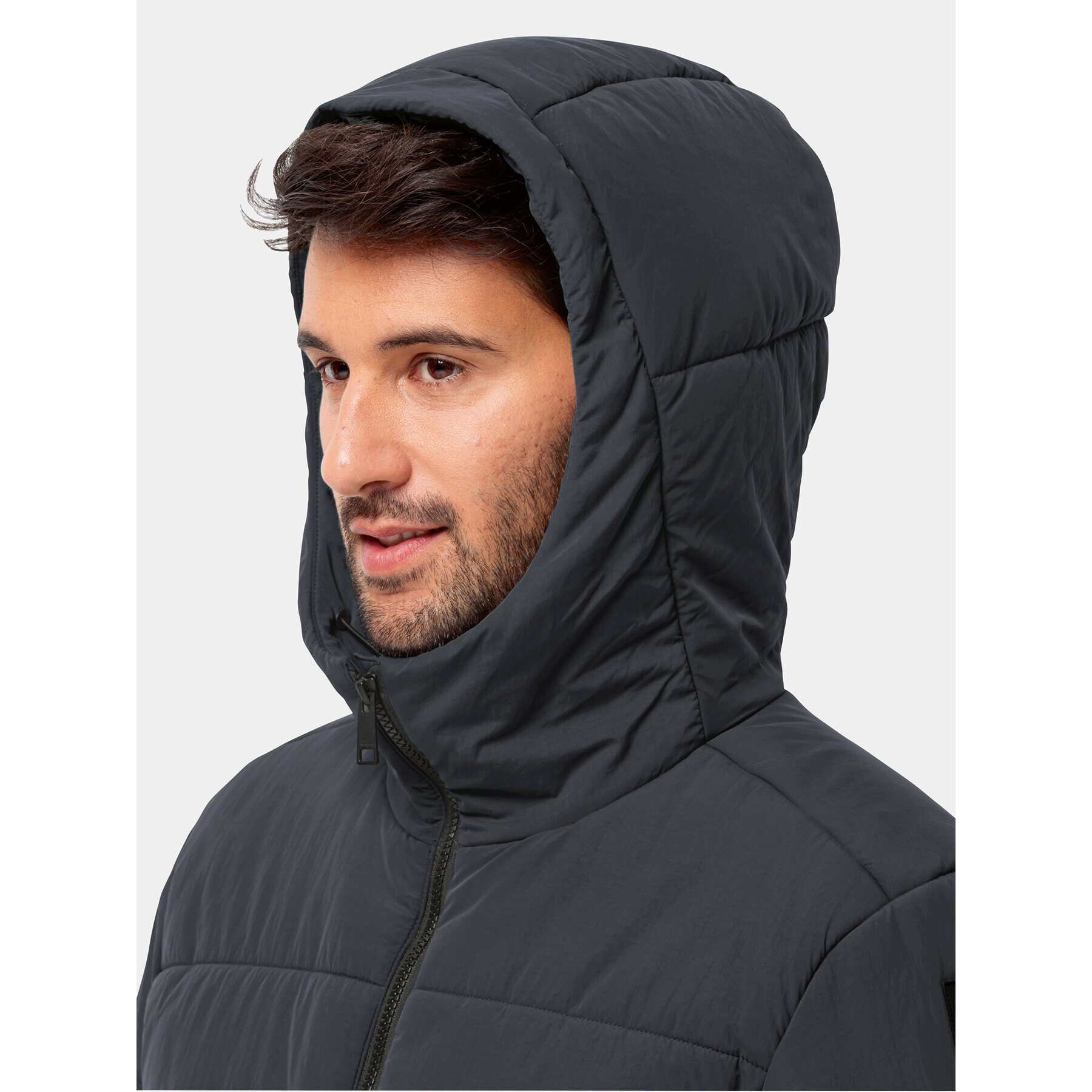 Jack Wolfskin Geacă de iarnă Karolinger Jkt 1207831 Negru Regular Fit - Pled.ro