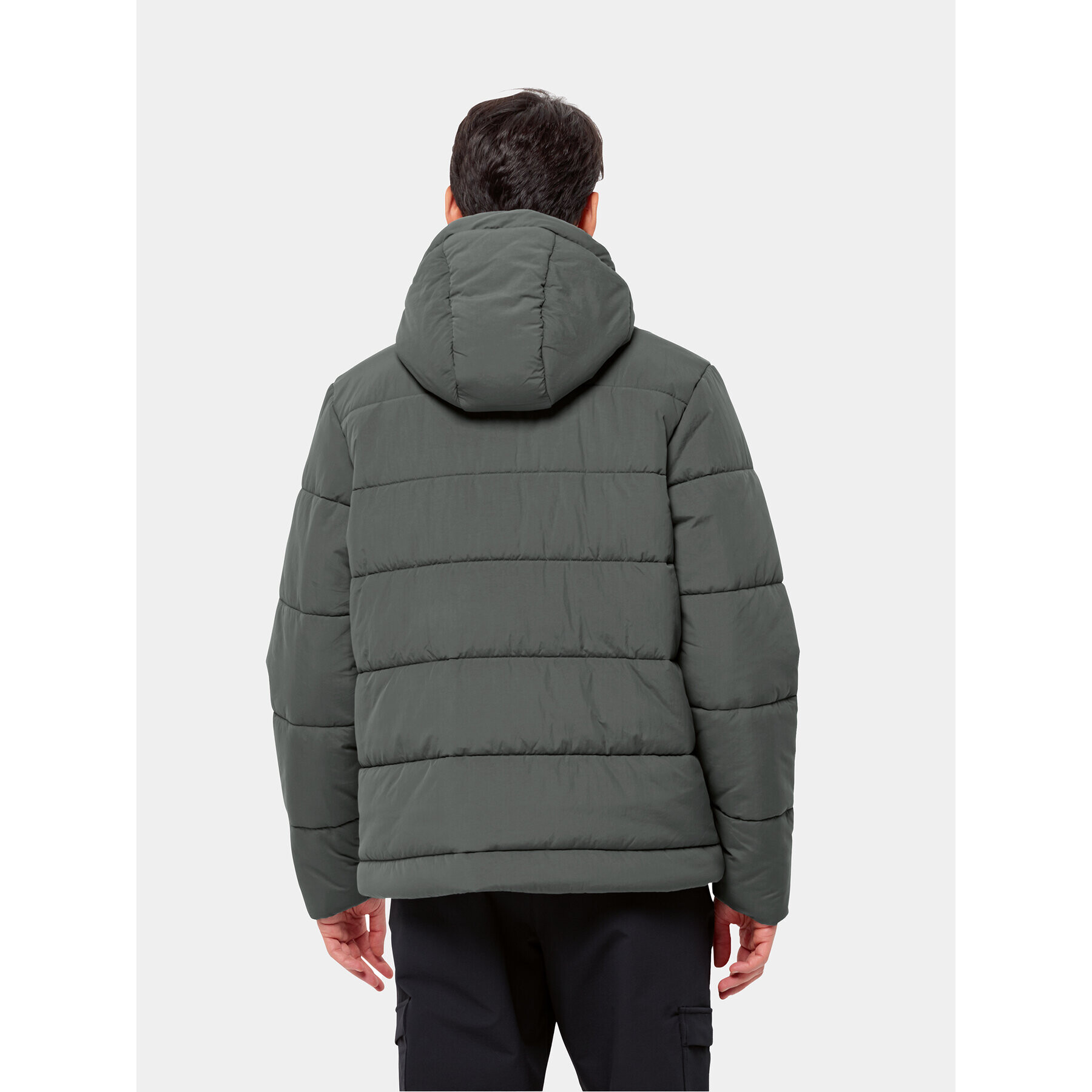 Jack Wolfskin Geacă de iarnă Karolinger Jkt 1207831 Verde Regular Fit - Pled.ro