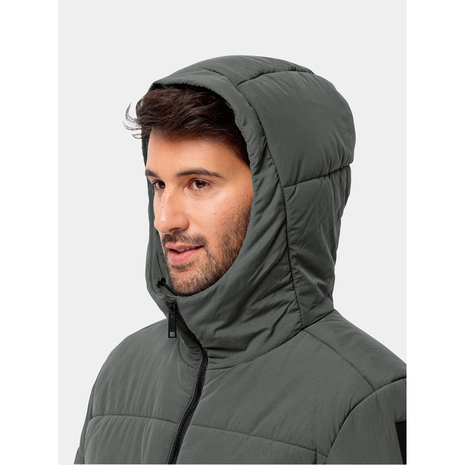 Jack Wolfskin Geacă de iarnă Karolinger Jkt 1207831 Verde Regular Fit - Pled.ro