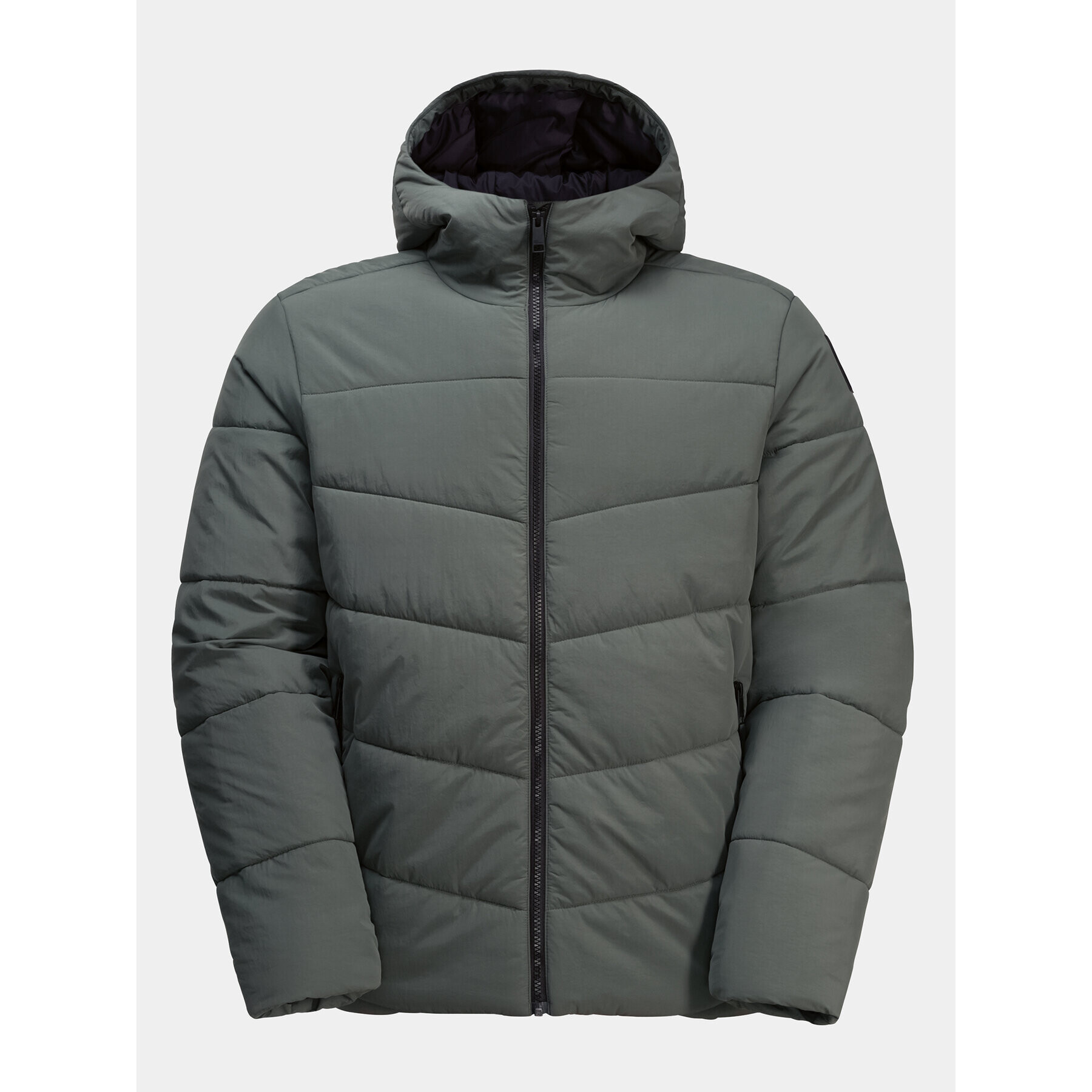 Jack Wolfskin Geacă de iarnă Karolinger Jkt 1207831 Verde Regular Fit - Pled.ro