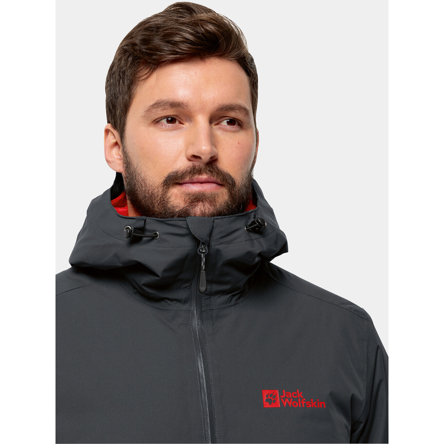 Jack Wolfskin Geacă de iarnă Wisper Ins Jkt 1111723 Negru Slim Fit - Pled.ro