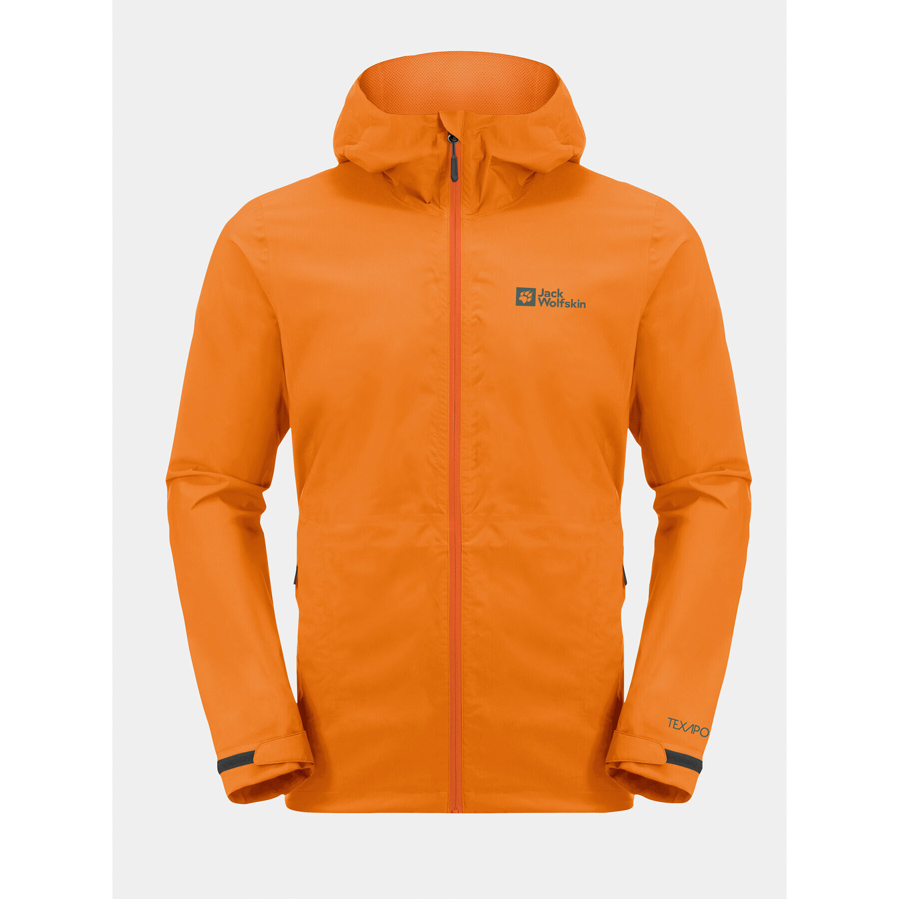 Jack Wolfskin Geacă de ploaie Elsberg 2.5L Jkt 1115881 Portocaliu Regular Fit - Pled.ro