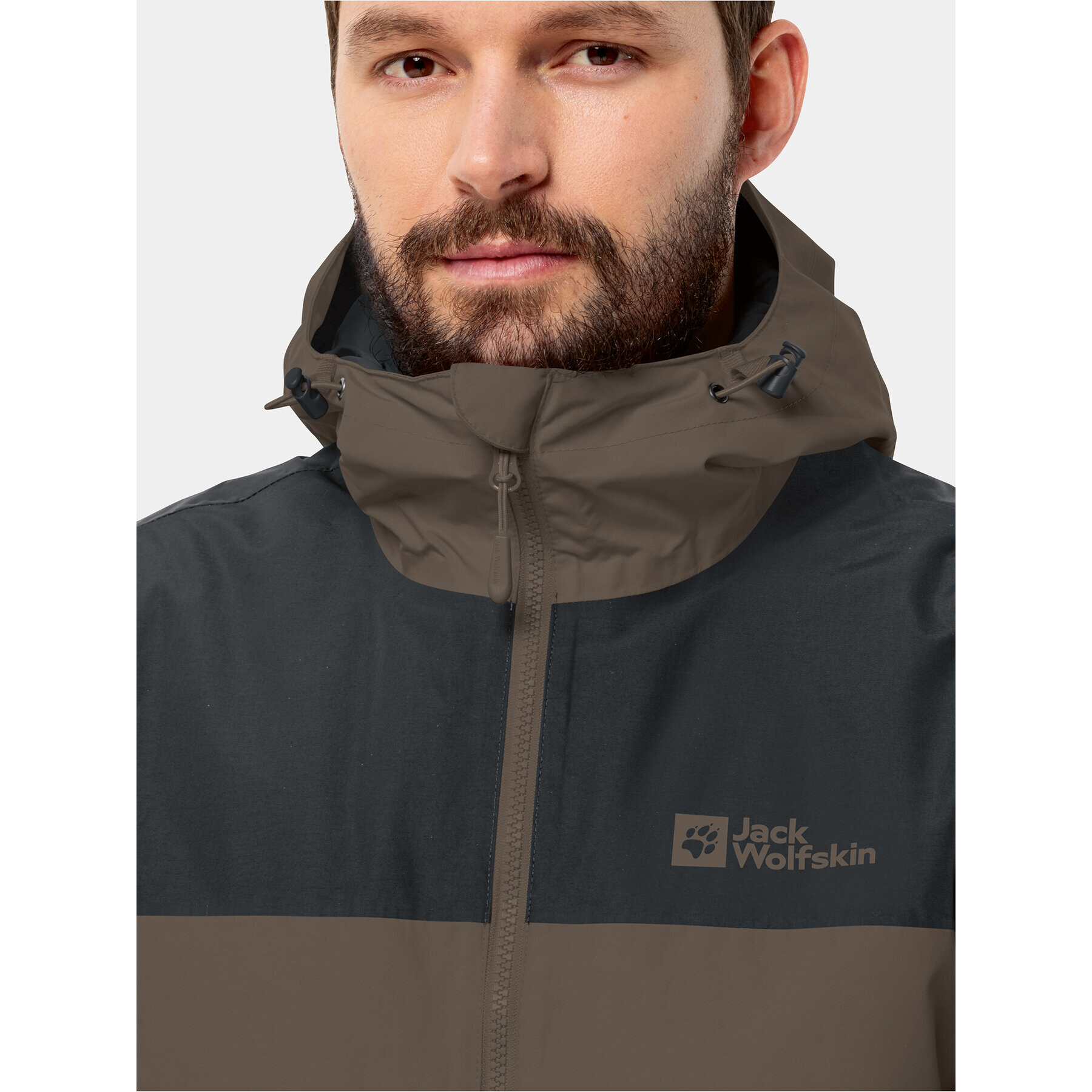 Jack Wolfskin Geacă de ploaie Jasper Ins Jkt 1114321 Maro Regular Fit - Pled.ro