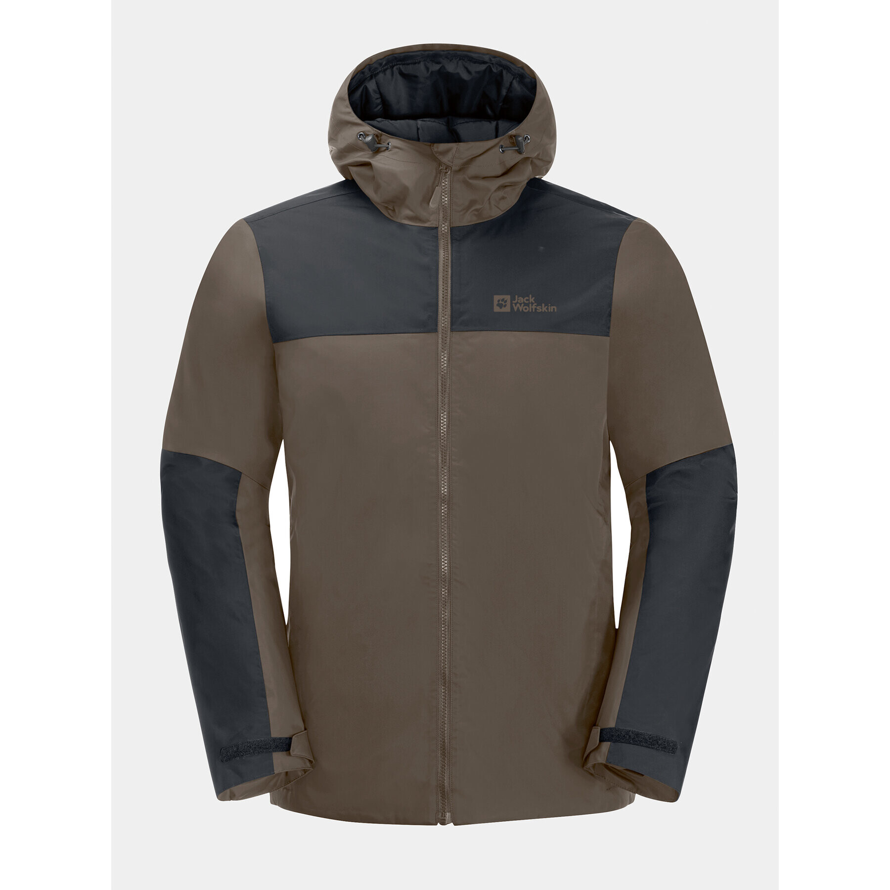 Jack Wolfskin Geacă de ploaie Jasper Ins Jkt 1114321 Maro Regular Fit - Pled.ro