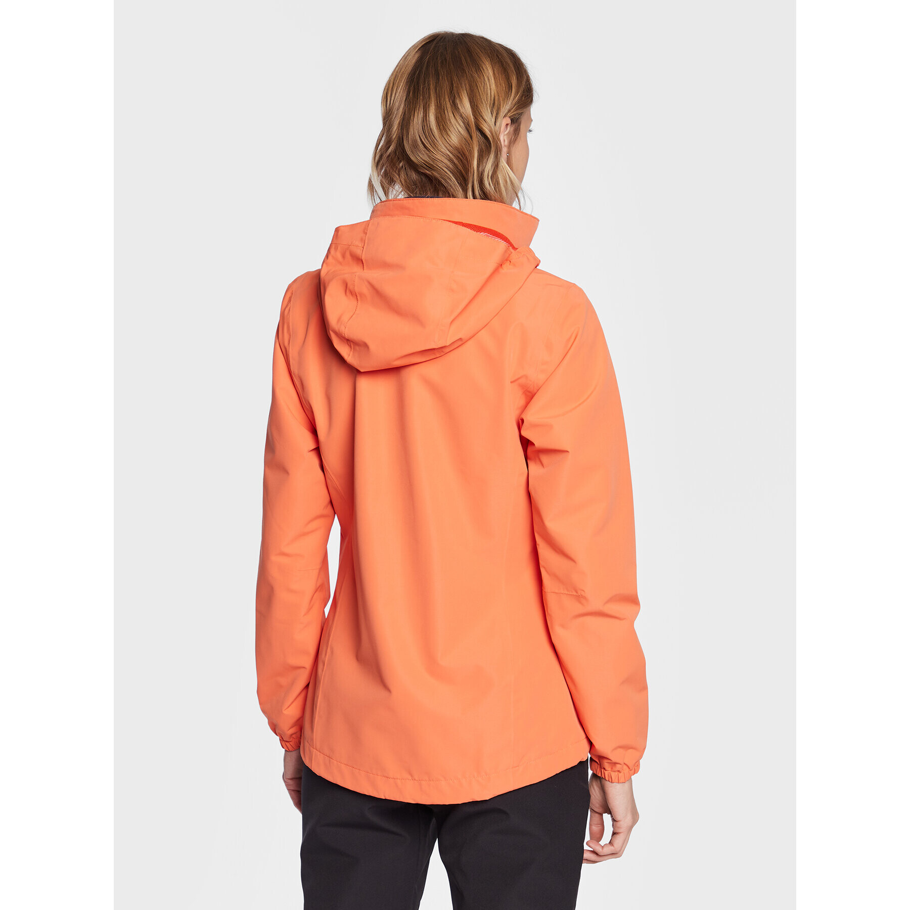 Jack Wolfskin Geacă de ploaie Stormy Point 2L 1111202 Portocaliu Regular Fit - Pled.ro