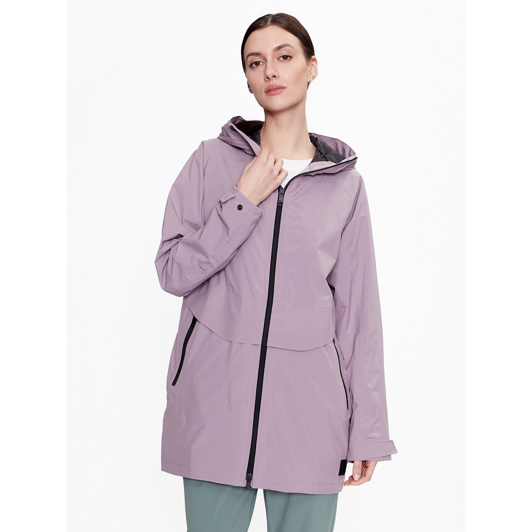 Jack Wolfskin Geacă de vânt Mainkai 1115751 Violet Regular Fit - Pled.ro