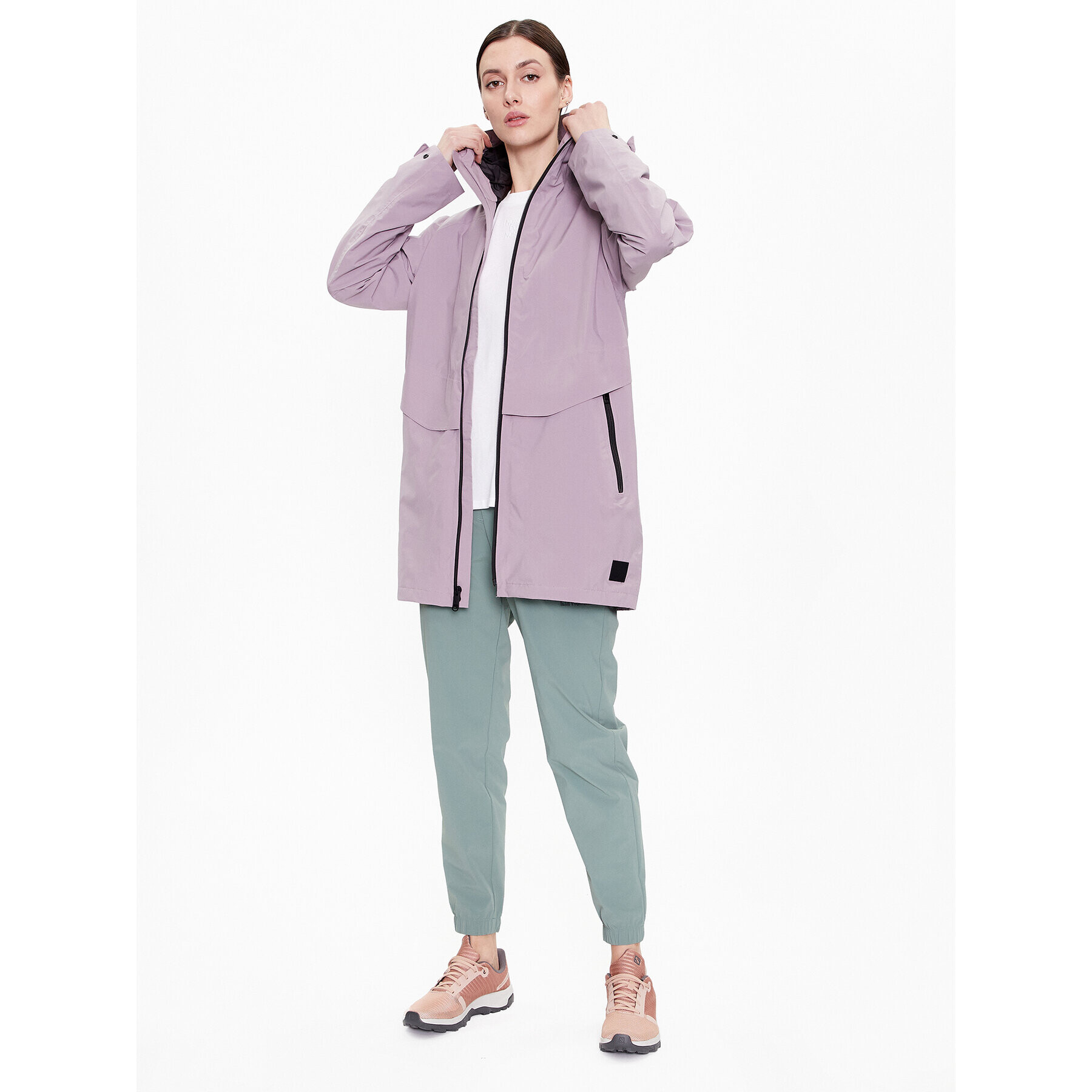 Jack Wolfskin Geacă de vânt Mainkai 1115751 Violet Regular Fit - Pled.ro