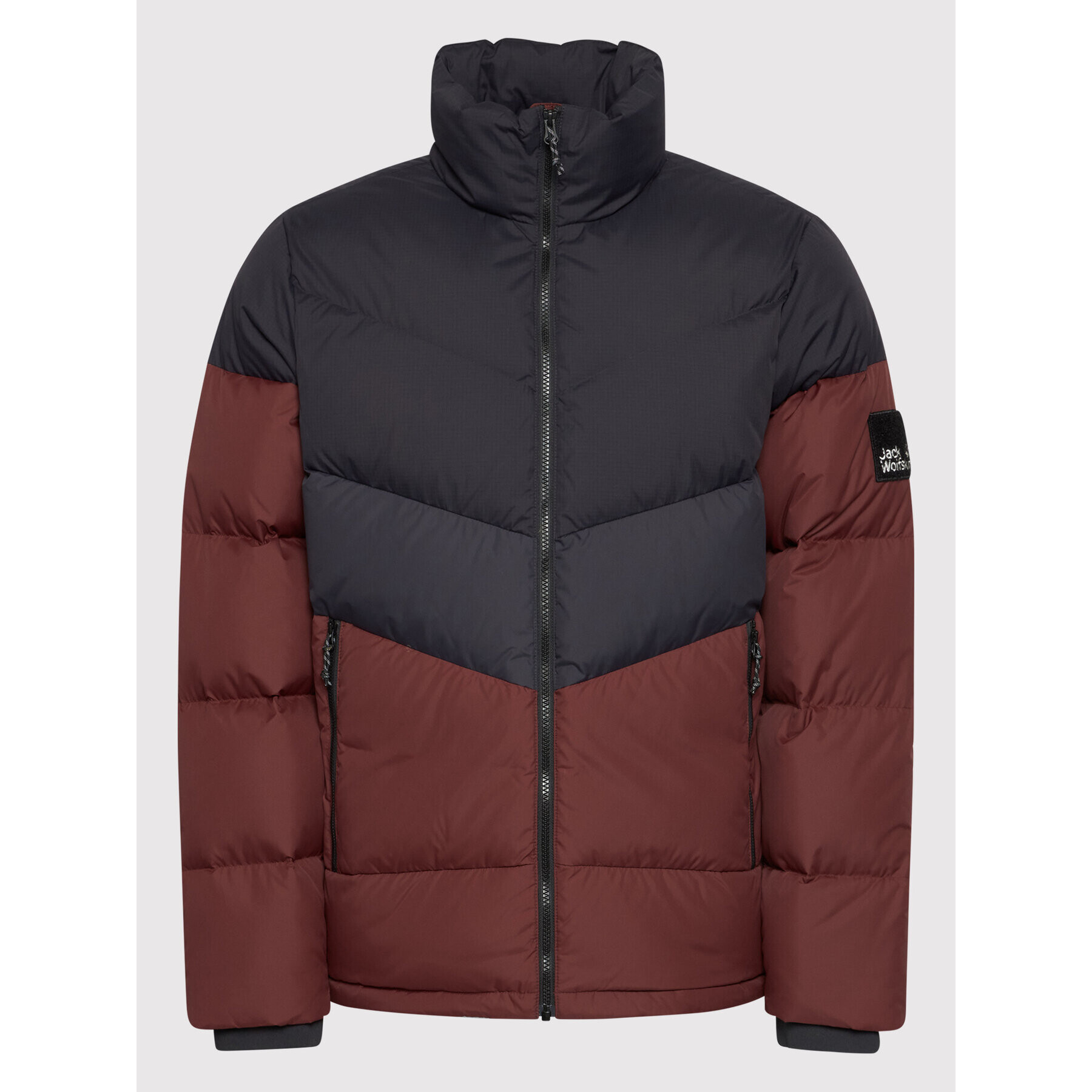 Jack Wolfskin Geacă din puf 365 Fearless 1206421 Vișiniu Regular Fit - Pled.ro