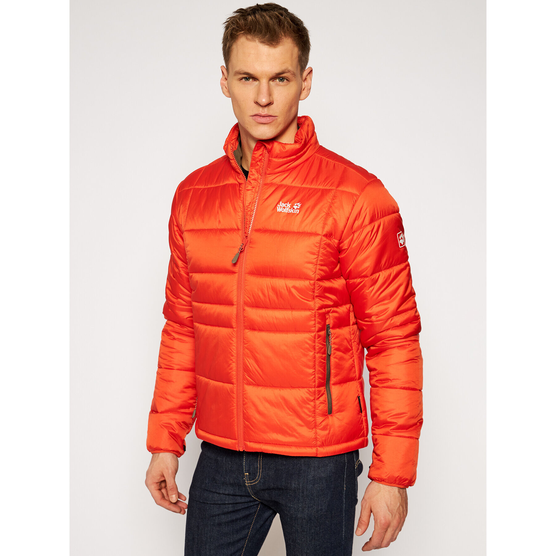 Jack Wolfskin Geacă din puf Argon 1204882 Portocaliu Regular Fit - Pled.ro