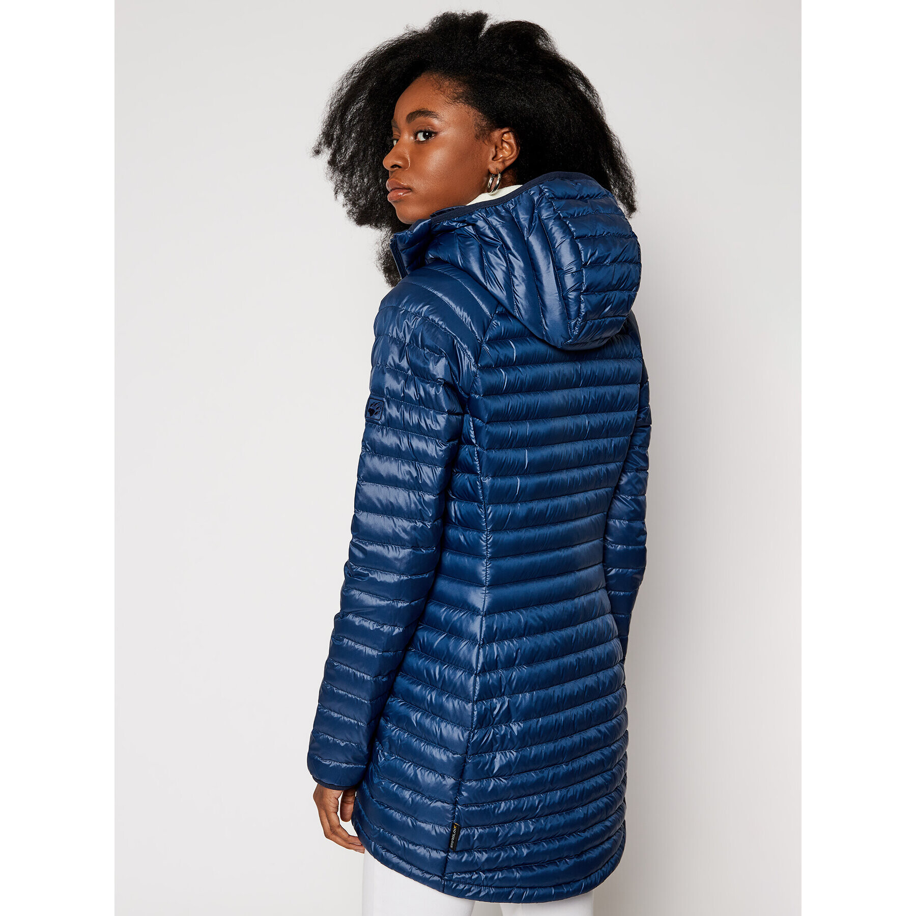 Jack Wolfskin Geacă din puf Atmosphere 1204691 Bleumarin Regular Fit - Pled.ro