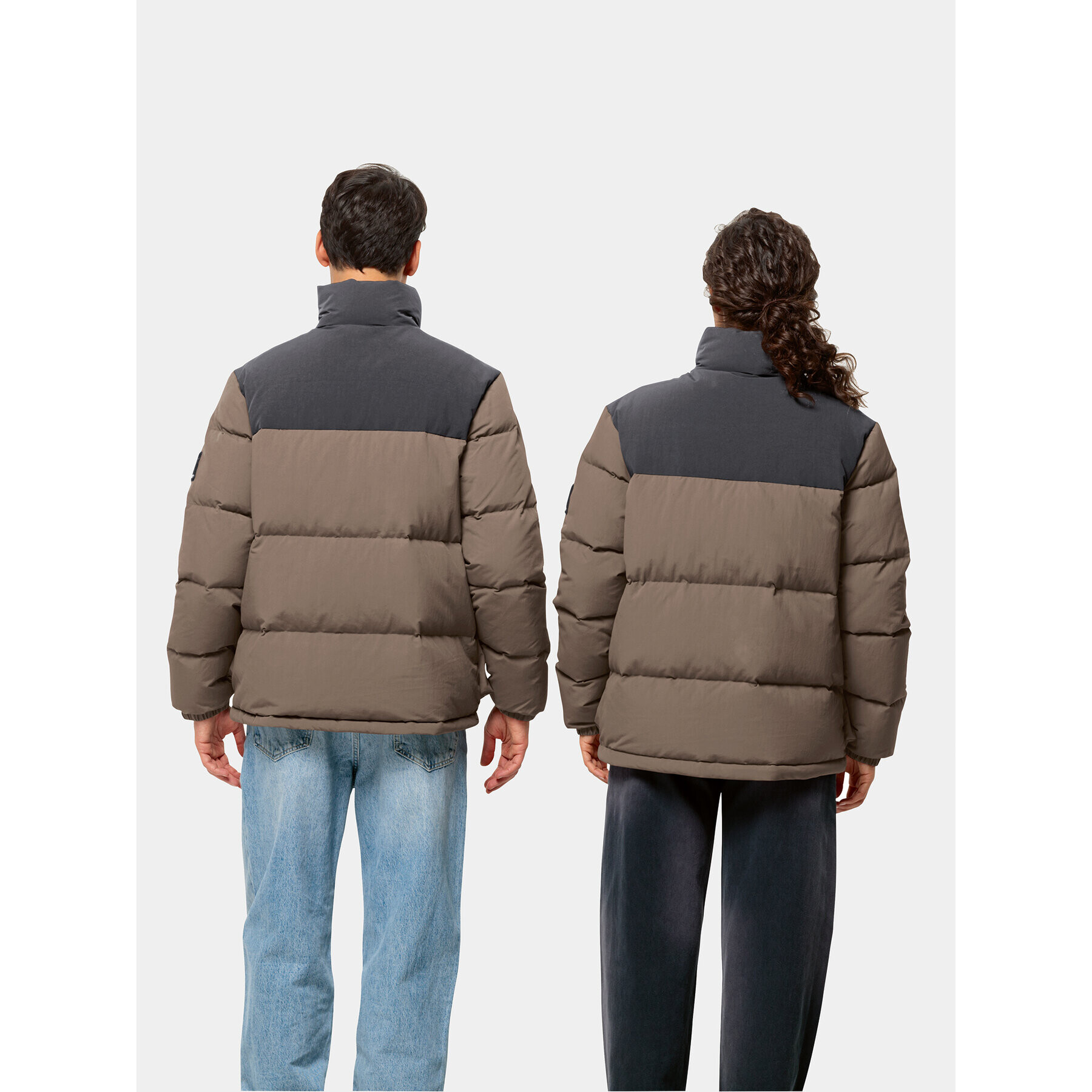 Jack Wolfskin Geacă din puf Dellbrueck Jkt 1207561 Maro Regular Fit - Pled.ro