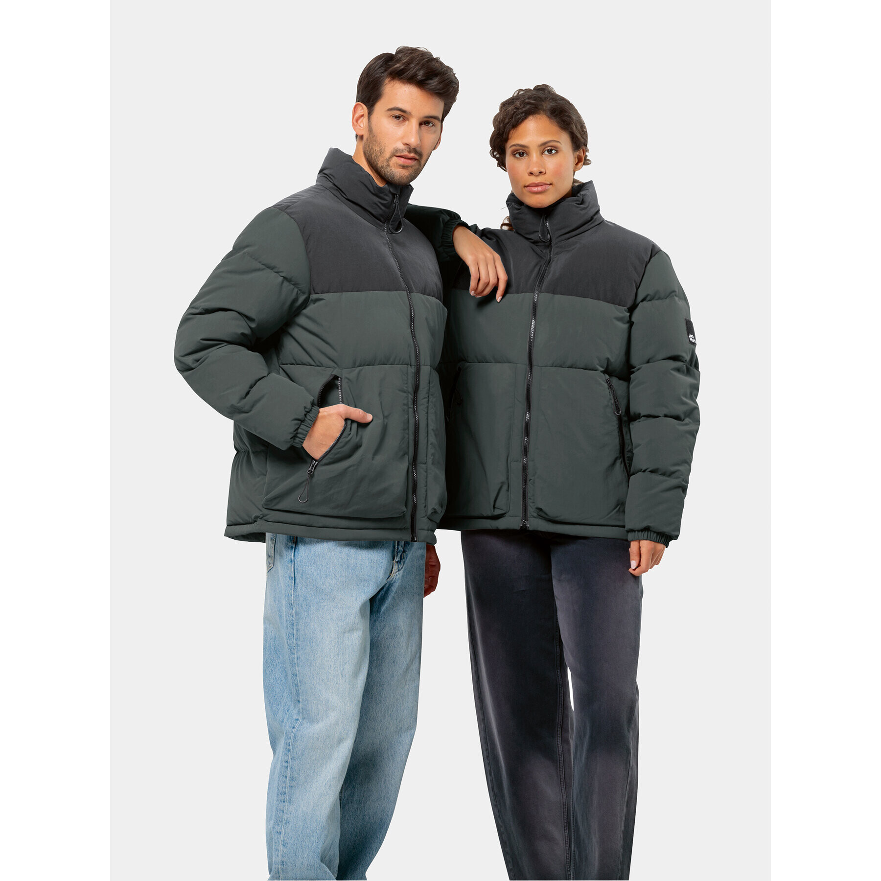 Jack Wolfskin Geacă din puf Dellbrueck Jkt 1207561 Verde Regular Fit - Pled.ro