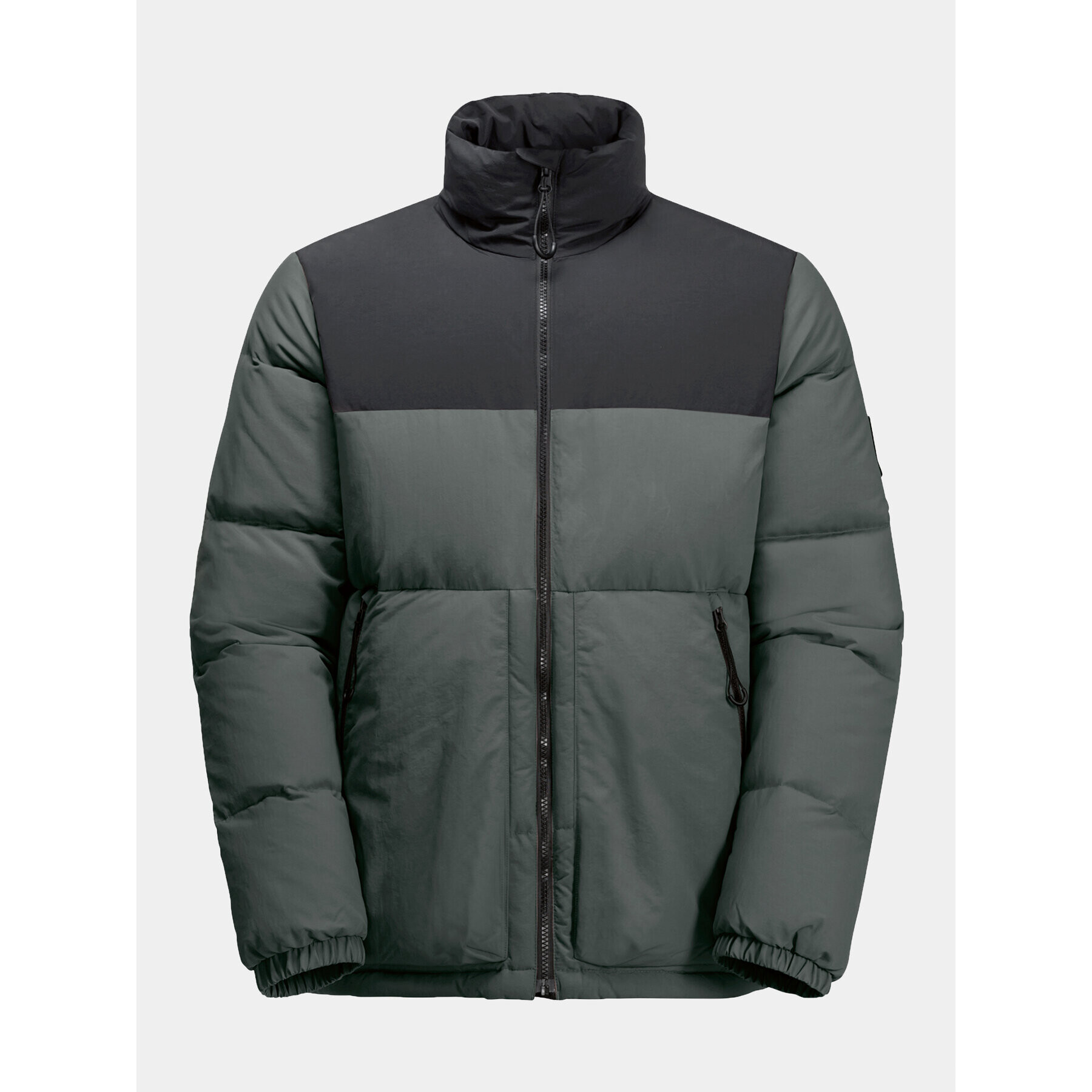 Jack Wolfskin Geacă din puf Dellbrueck Jkt 1207561 Verde Regular Fit - Pled.ro