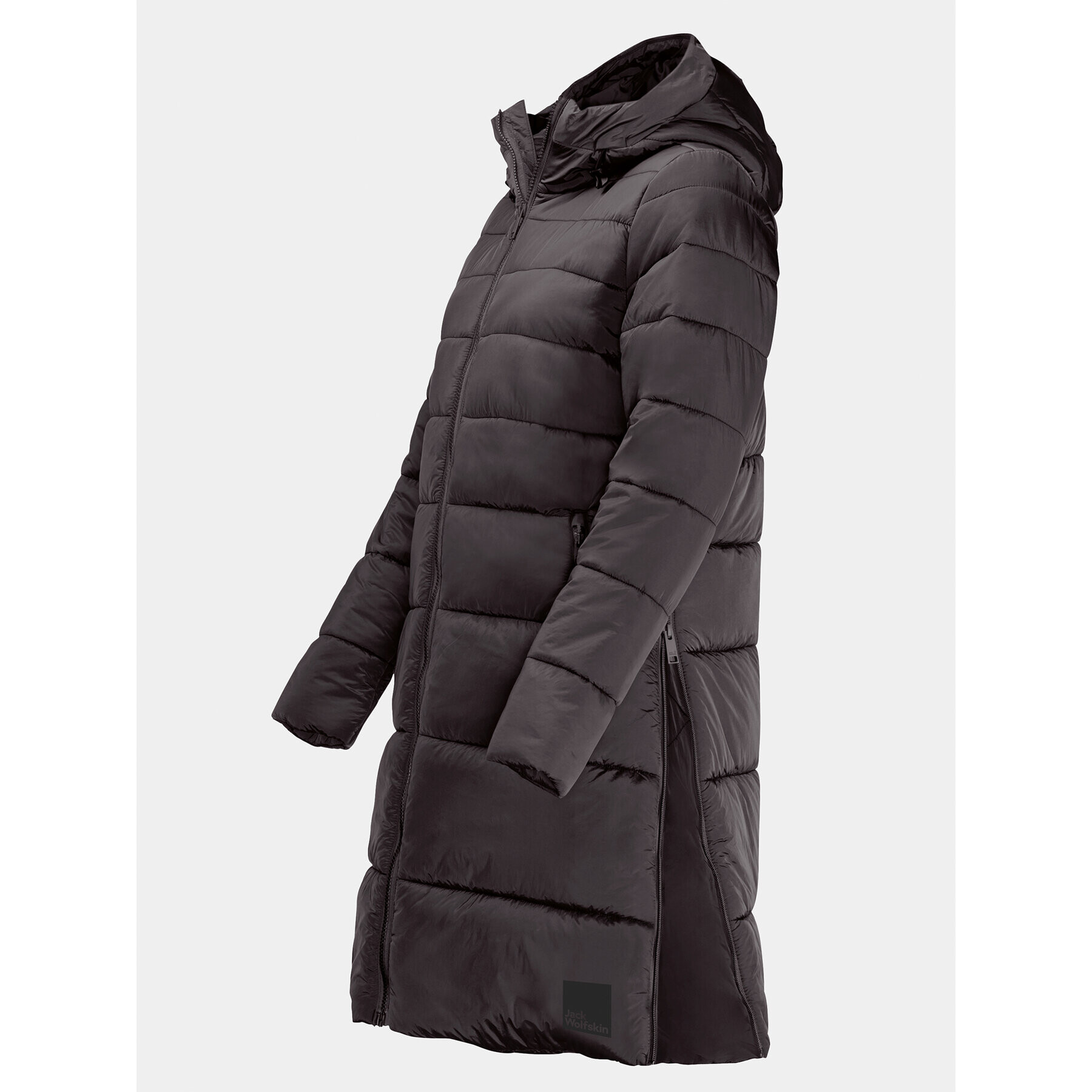 Jack Wolfskin Geacă din puf Eisbach Coat 1206981 Negru Regular Fit - Pled.ro