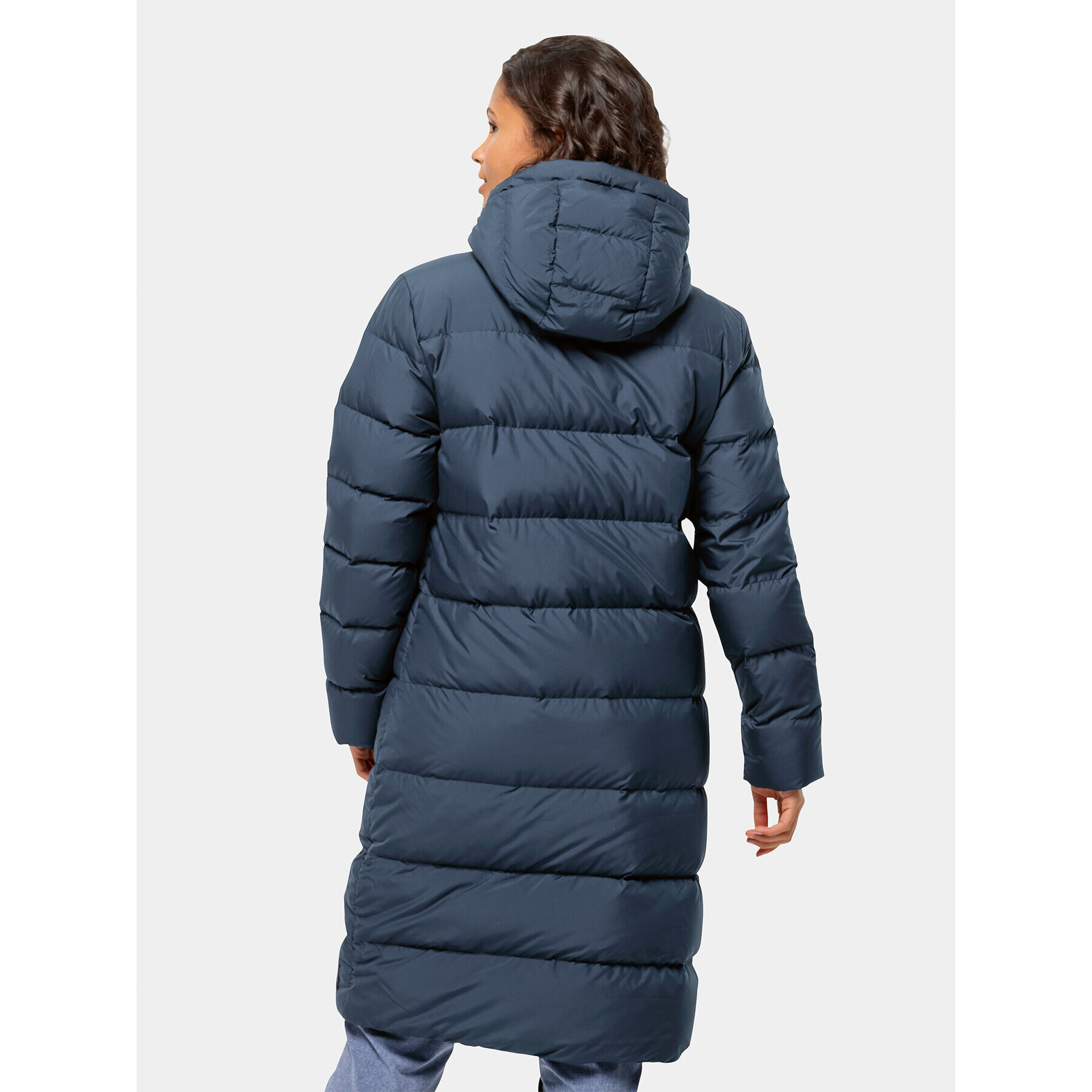 Jack Wolfskin Geacă din puf Frozen Palace Coat 1204133 Bleumarin Regular Fit - Pled.ro