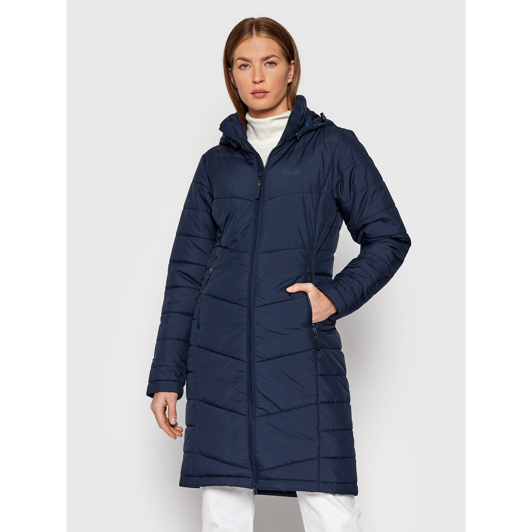 Jack Wolfskin Geacă din puf North York 1205501 Bleumarin Regular Fit - Pled.ro