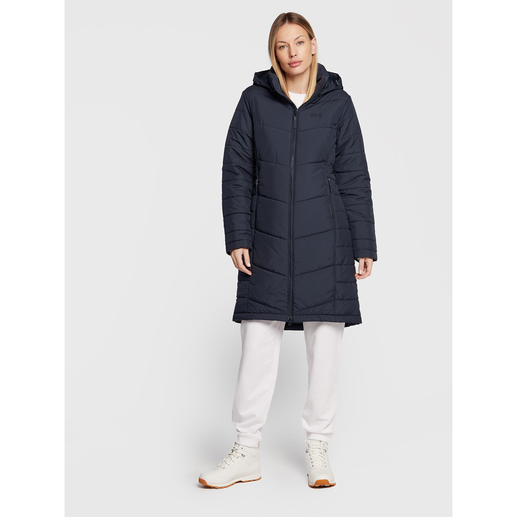 Jack Wolfskin Geacă din puf North York 1205501 Bleumarin Regular Fit - Pled.ro