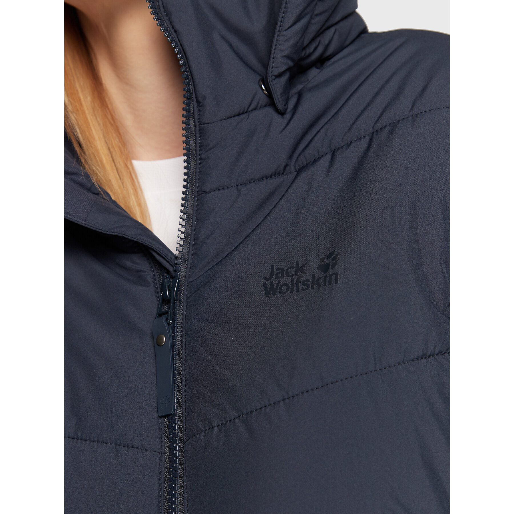 Jack Wolfskin Geacă din puf North York 1205501 Bleumarin Regular Fit - Pled.ro